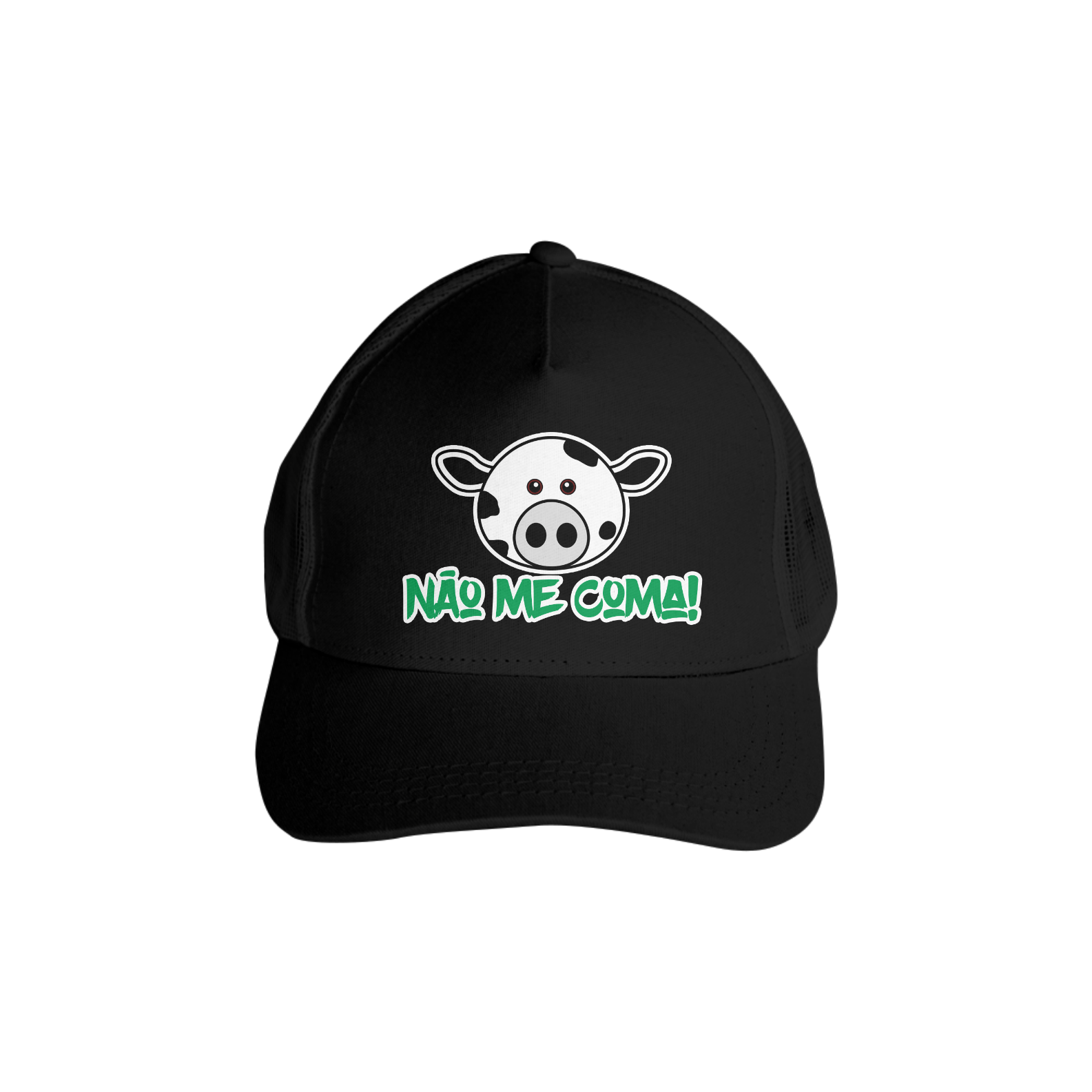Nome do produto: Boné Não me coma - vaquinha.