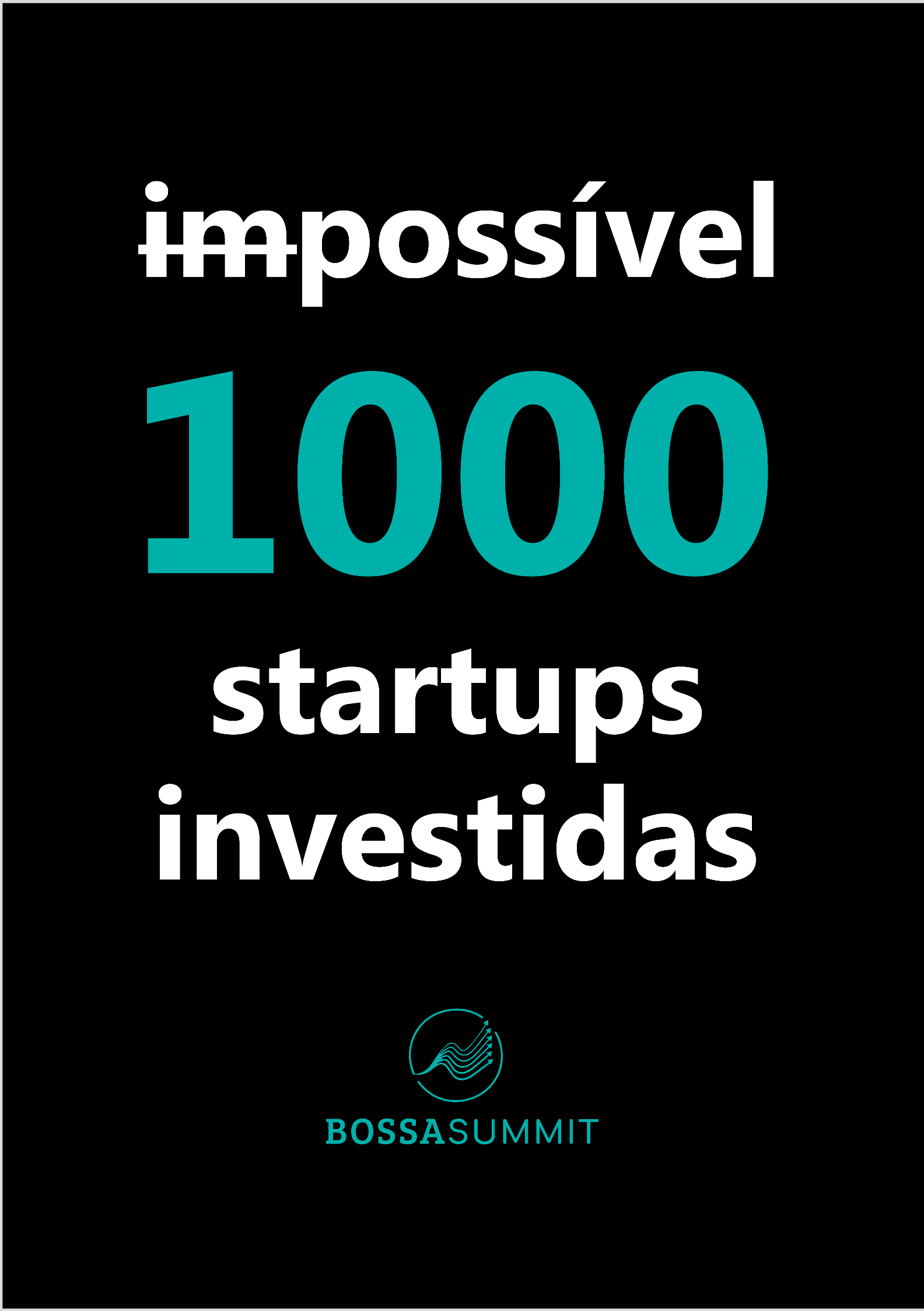 Nome do produto: Poster A2 - 1000 Startups Investidas