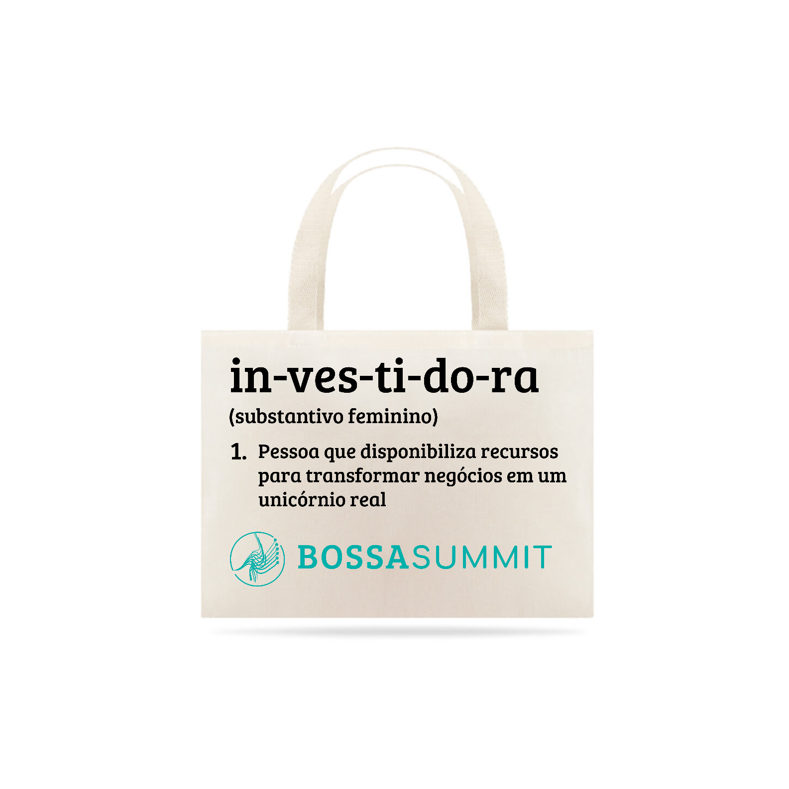 Nome do produto: Ecobag - in-ves-ti-do-ra