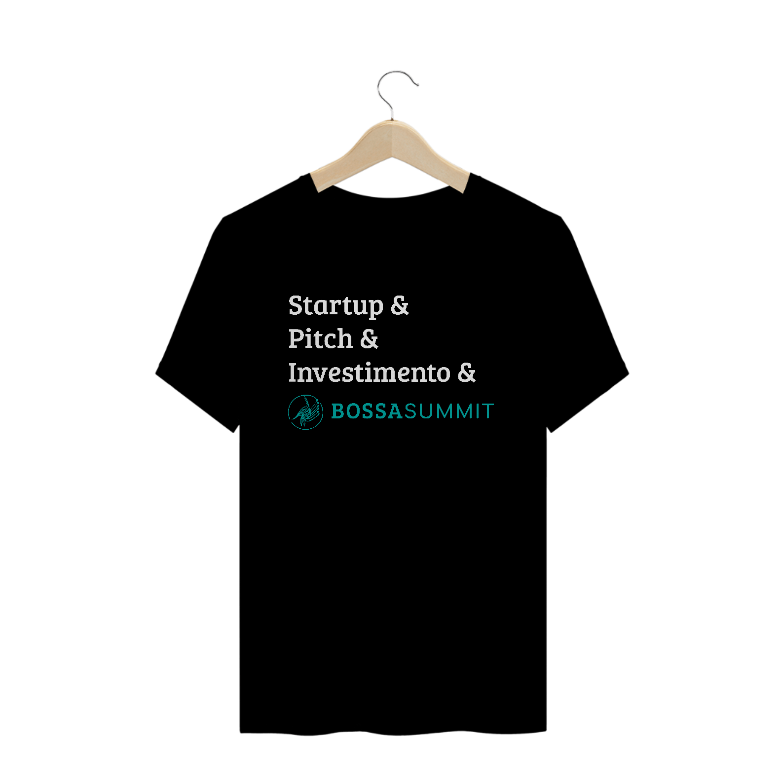 Nome do produto: Camiseta - Startup & Pitch & Investimento