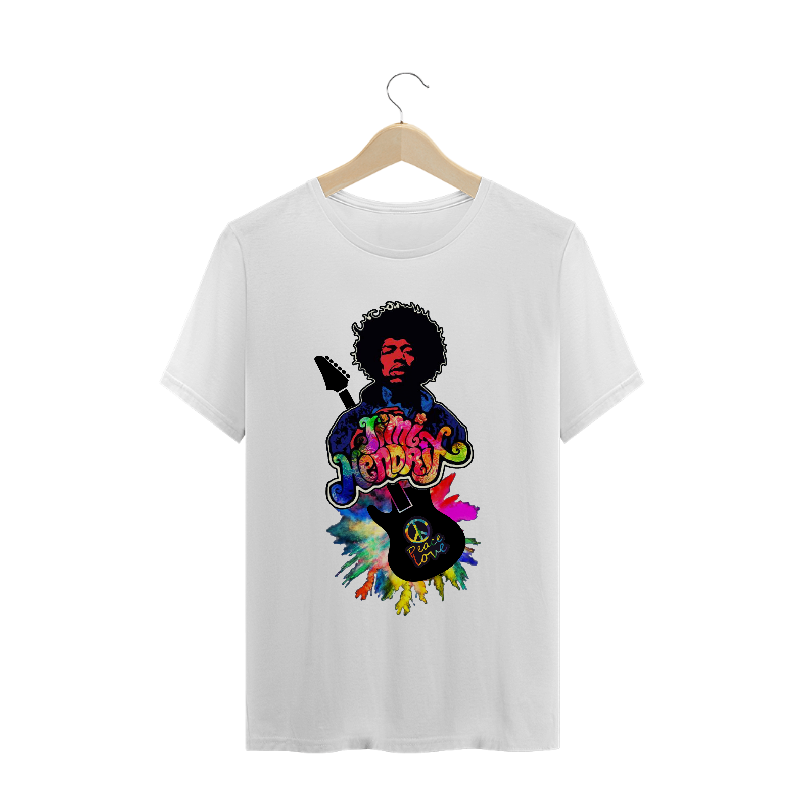 Nome do produto: Camiseta - Jimi Hendrix