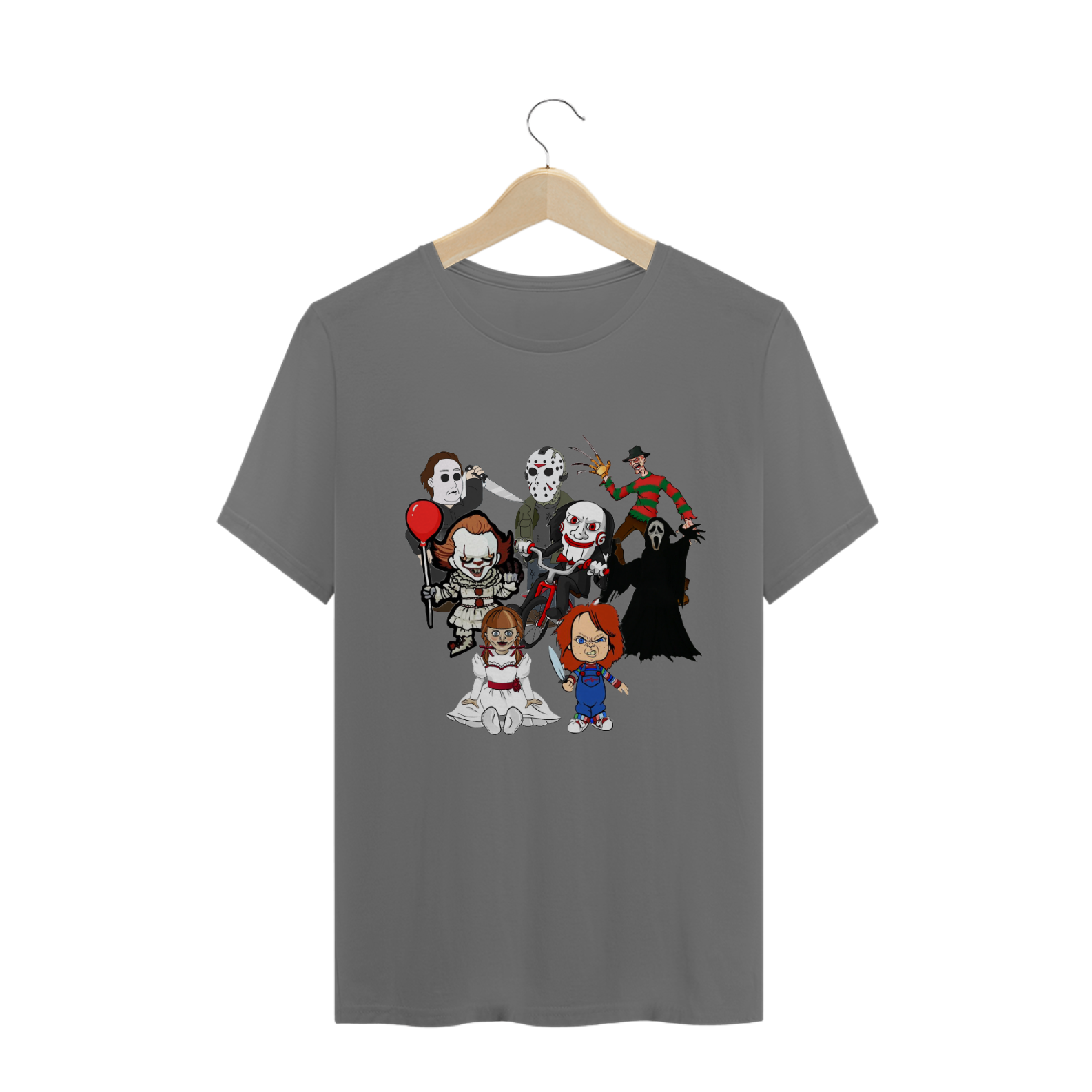 Nome do produto: Camiseta - Personagens Terror