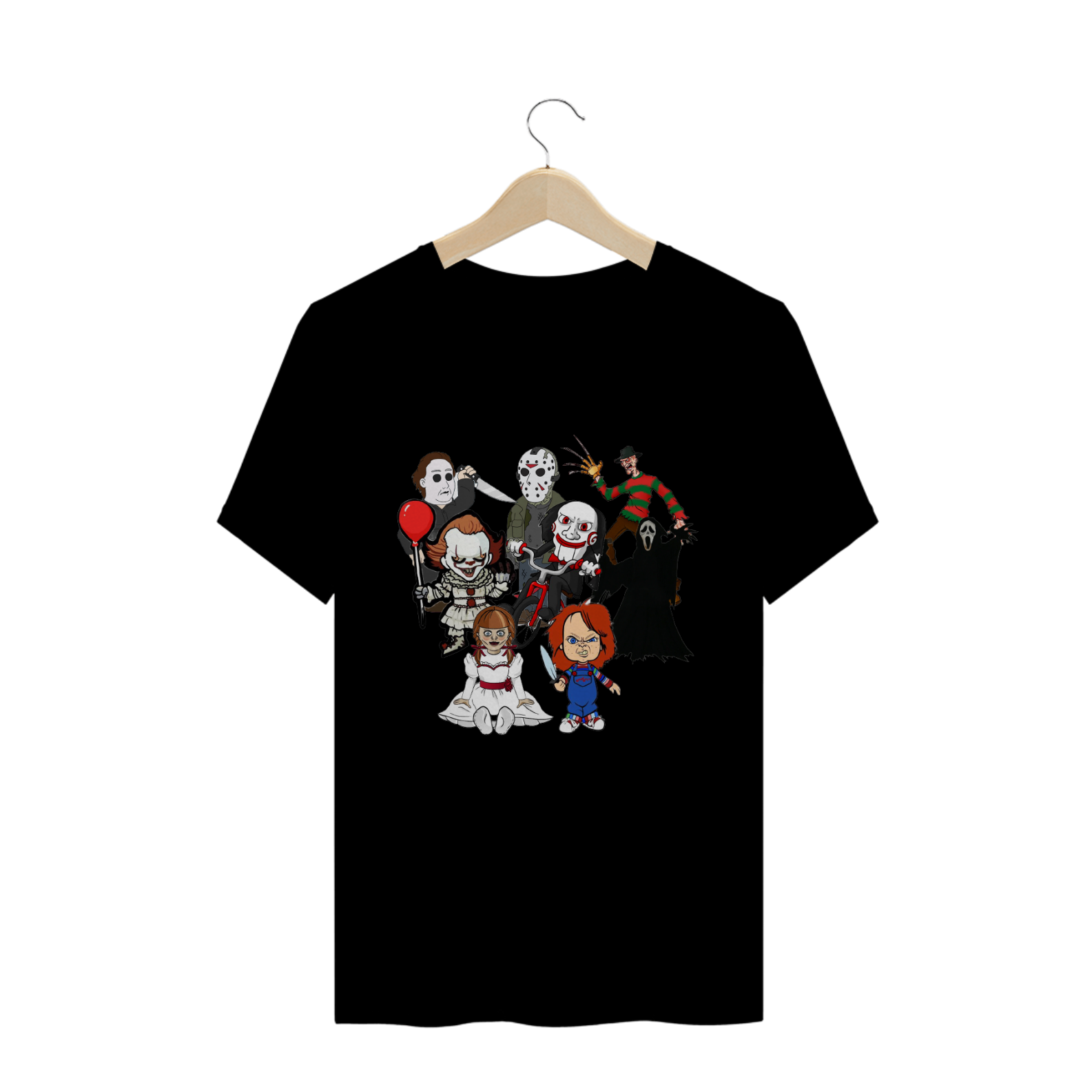 Nome do produto: Camiseta - Personagens Terror 