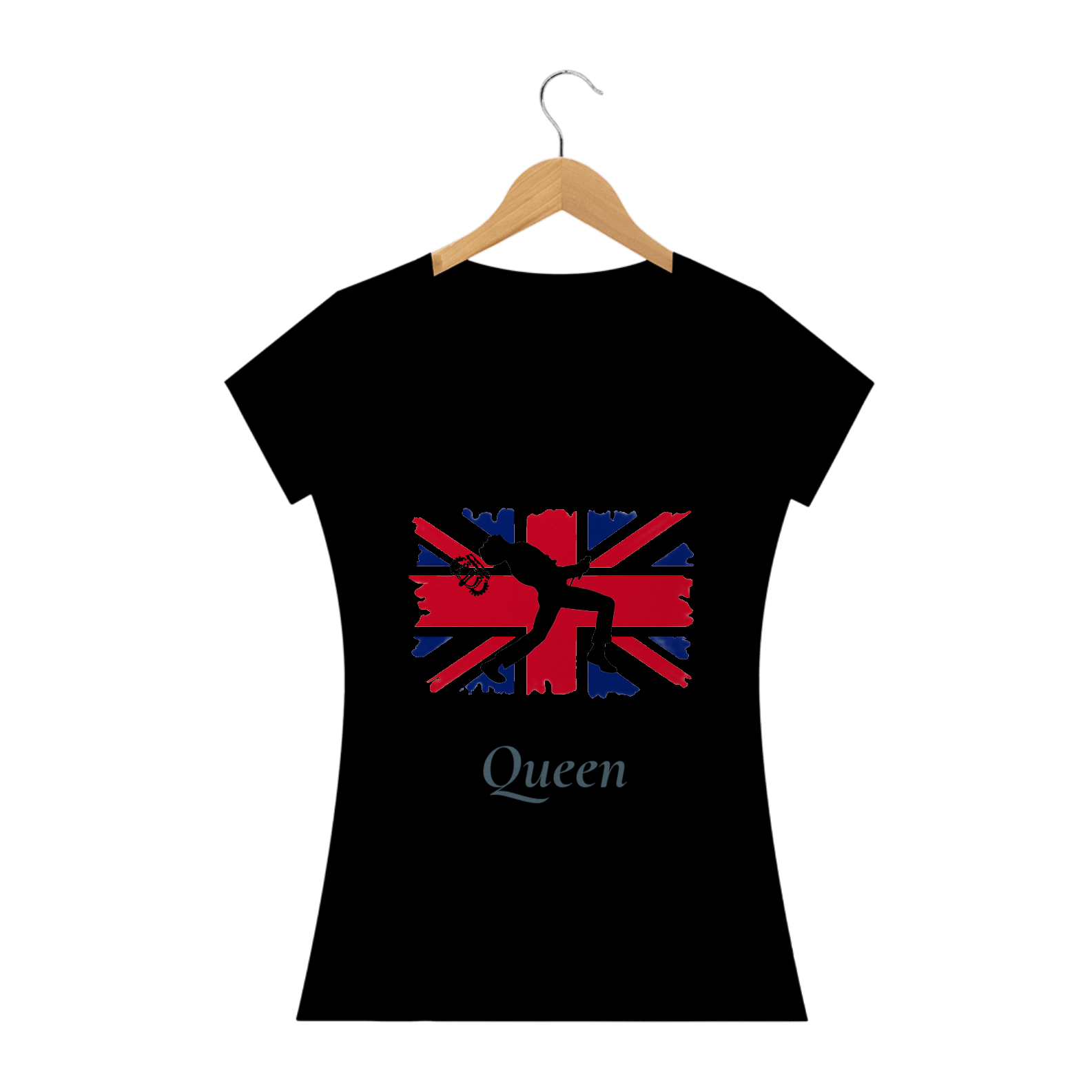 Nome do produto: Camiseta - Queen - Fredie Mercury