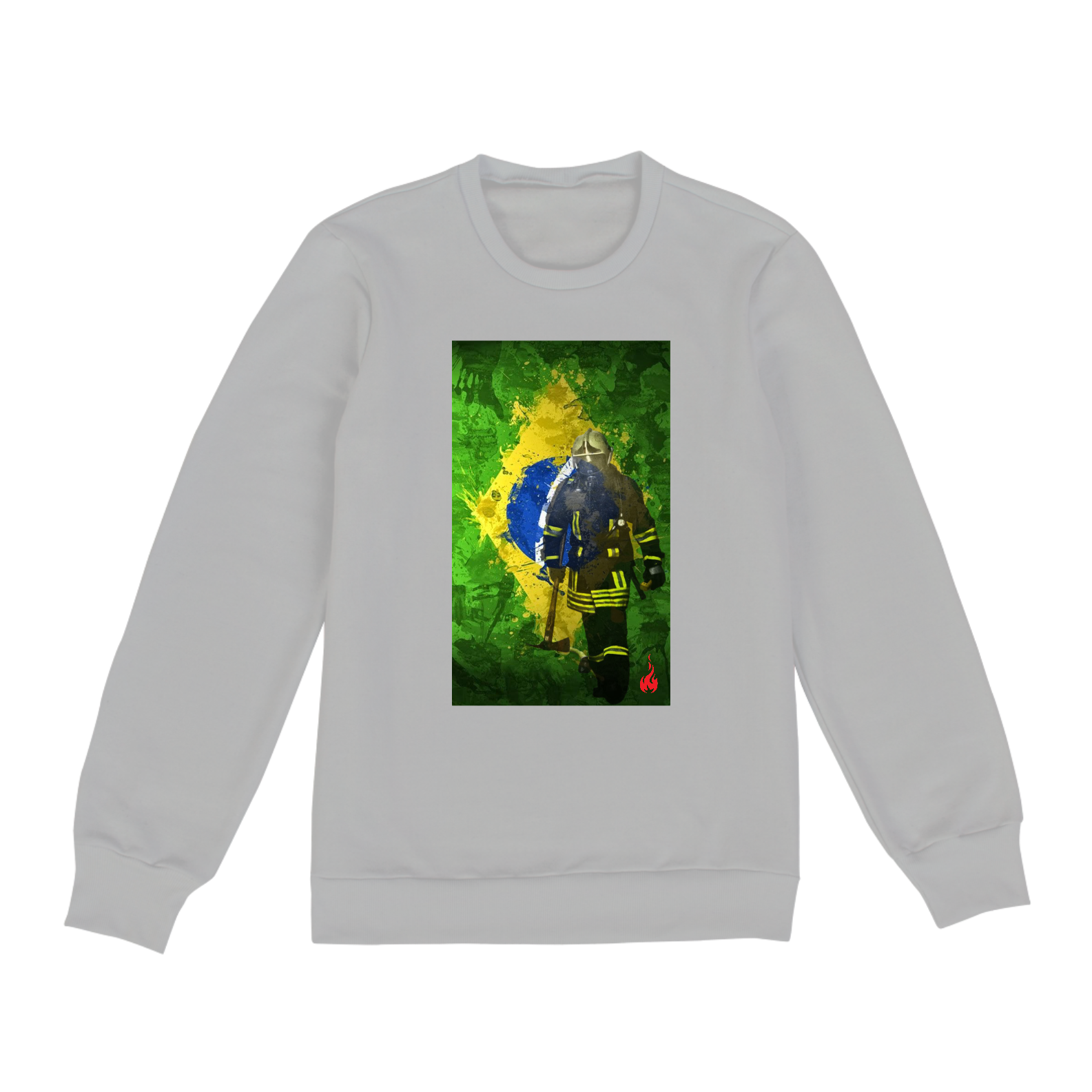 Nome do produto: Moleton Fire Wear Bombeiro Brasil