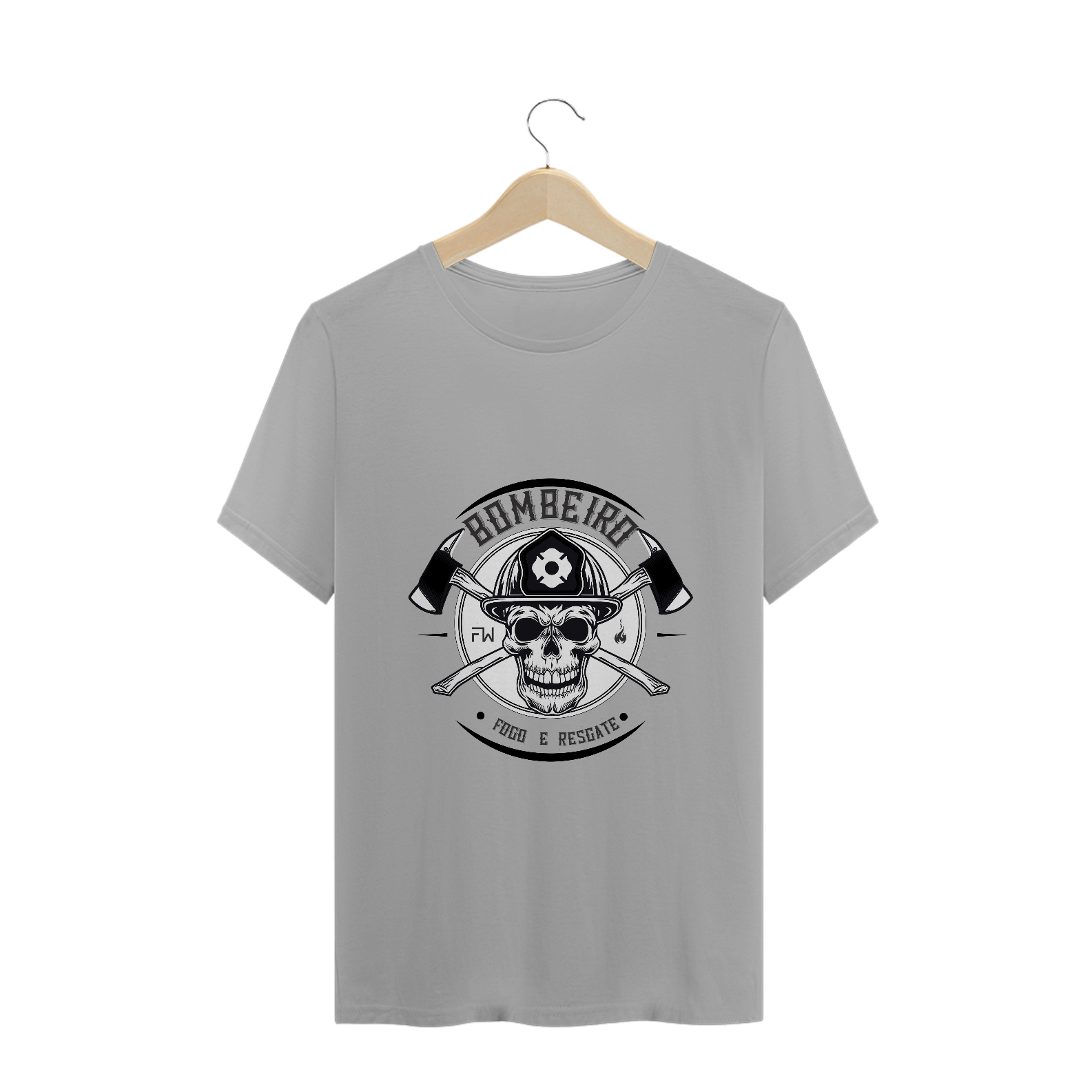 Nome do produto: Camisa Bombeiro Fogo e Resgate 