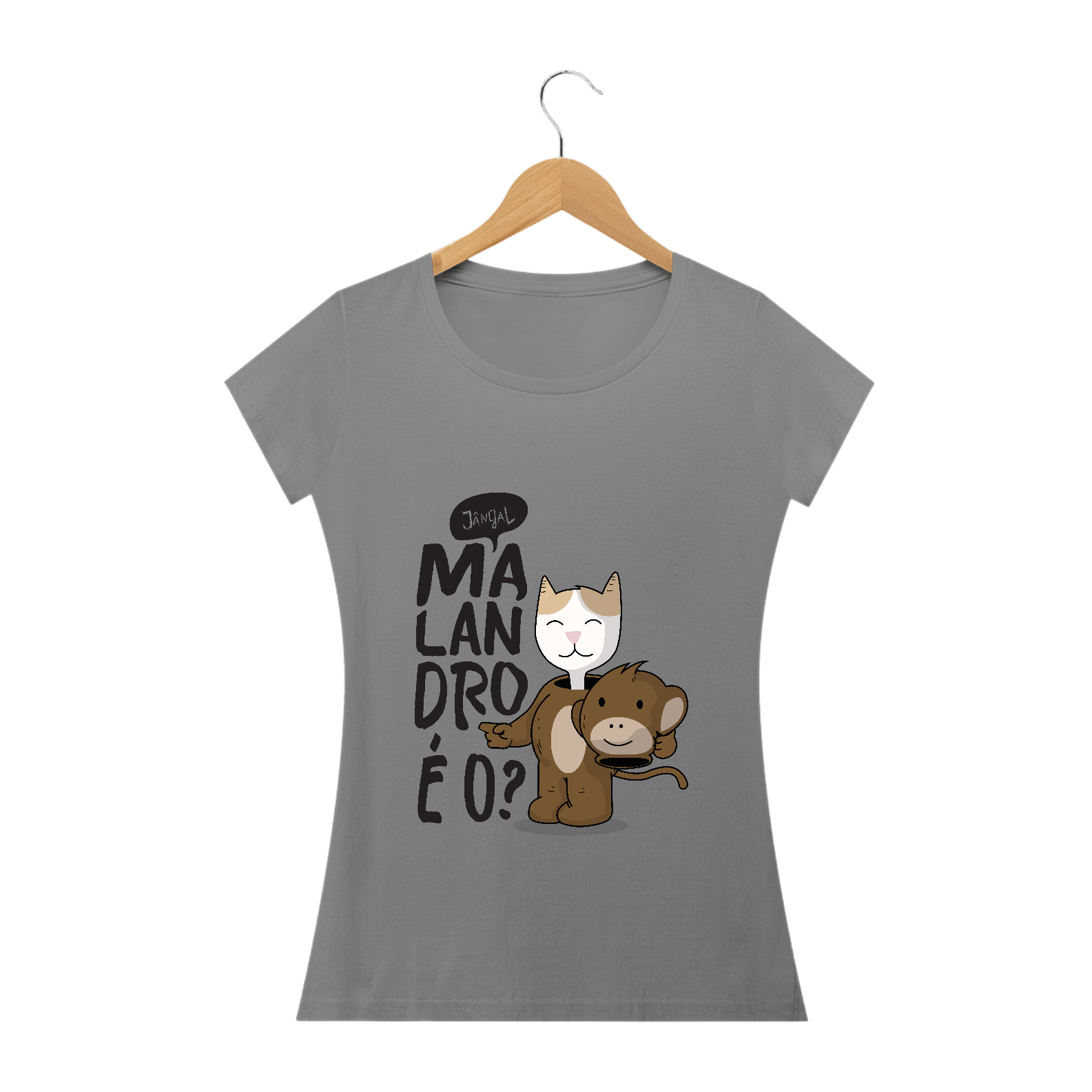 Nome do produto: Baby Long - Malandro é o?