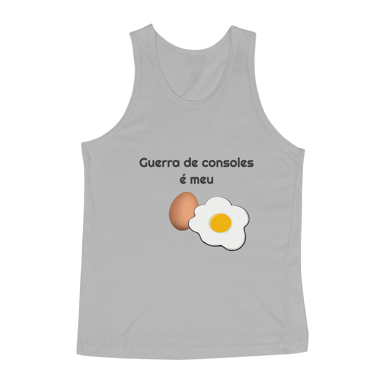 Nome do produto: Regata Guerra de Consoles É Meu Ovo