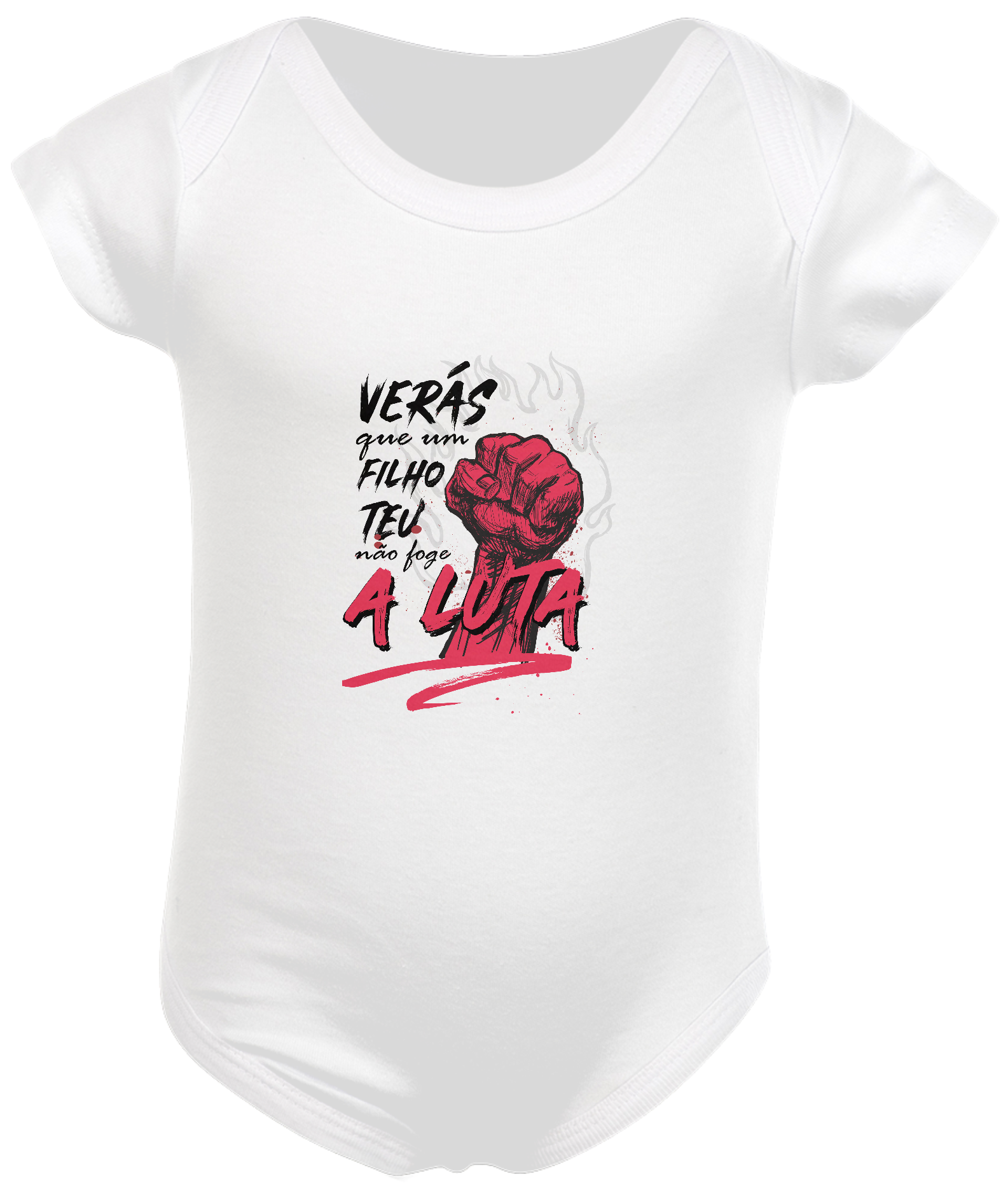 Nome do produto: Body Infantil - Verás que um Filho teu