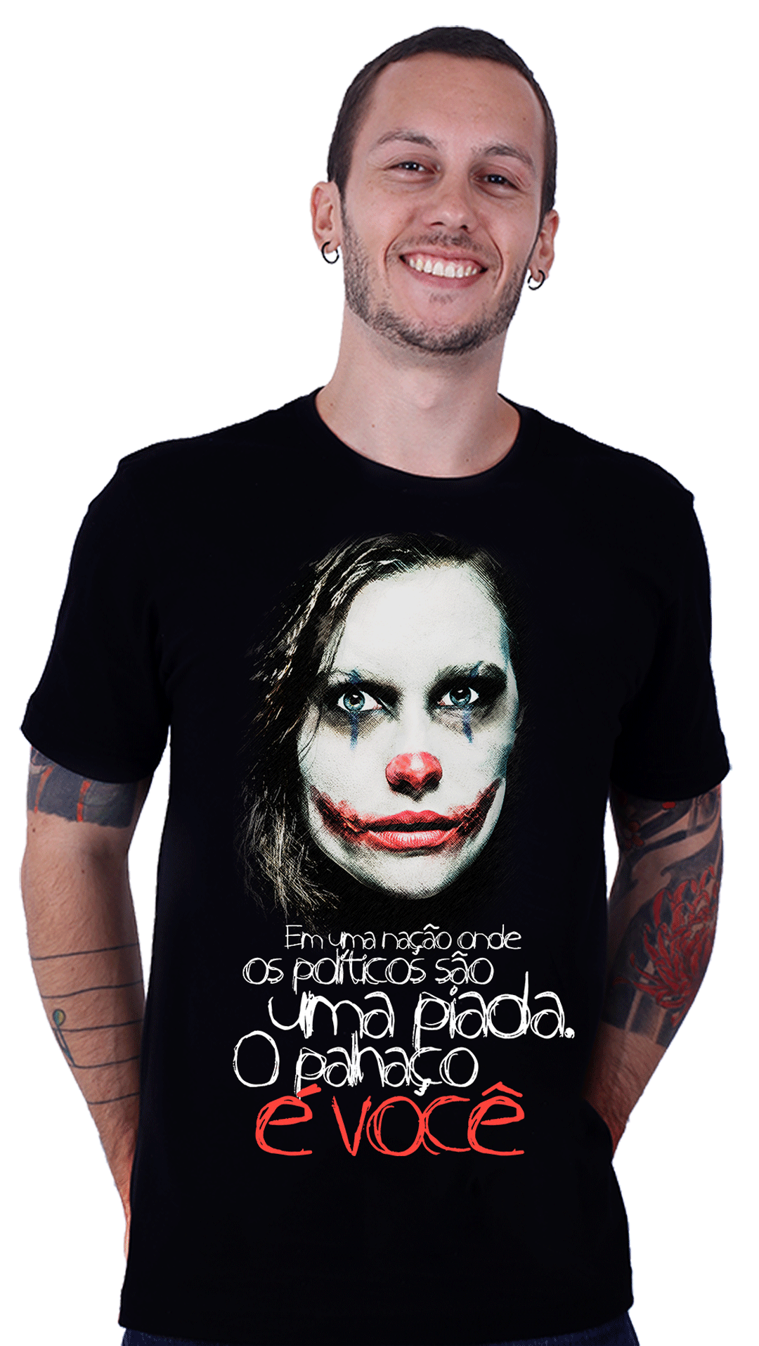 Nome do produto: Camiseta Palhaço é Você