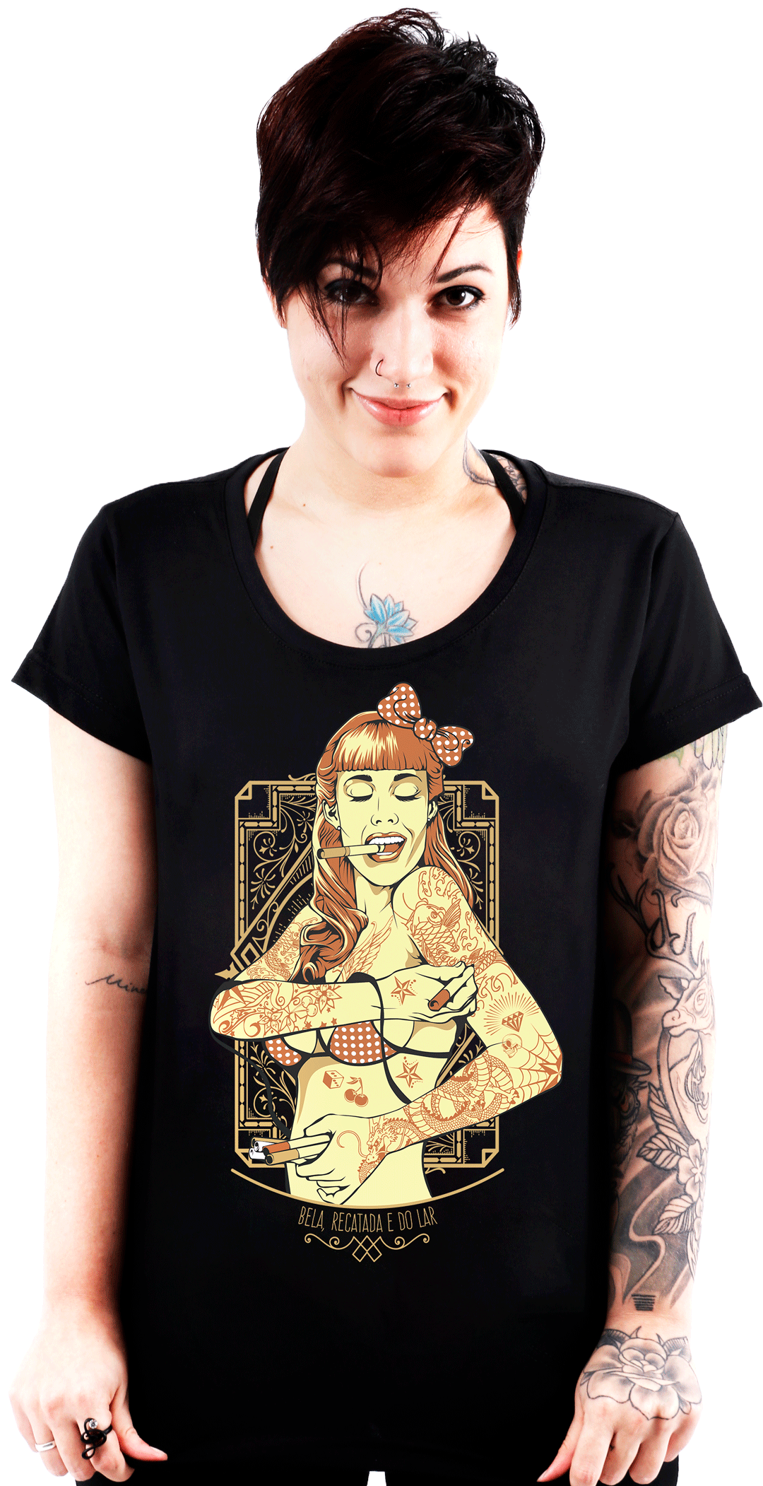 Nome do produto: Baby Long Bela, Recatada e do Lar