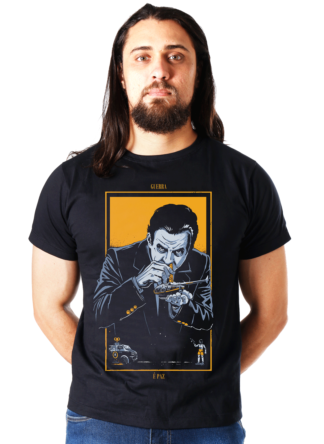 Nome do produto: Camiseta Político Cheirador