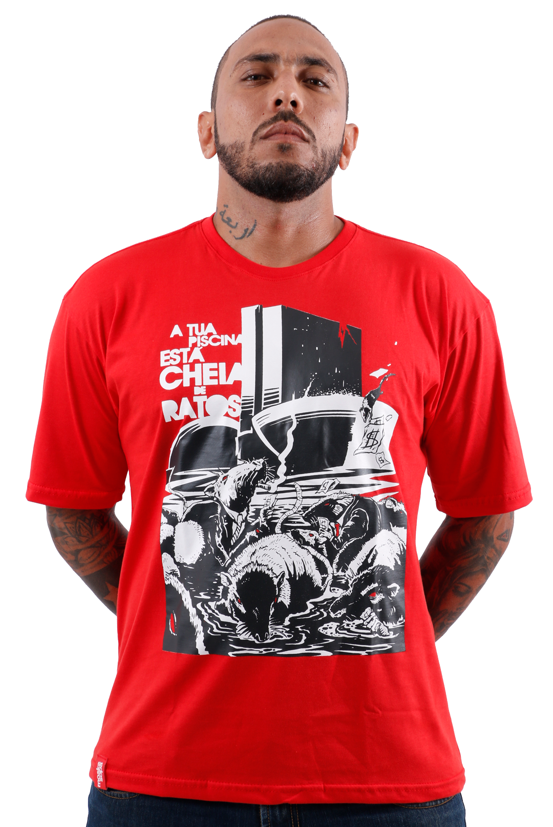 Nome do produto: Camiseta Piscina Cheia de Ratos