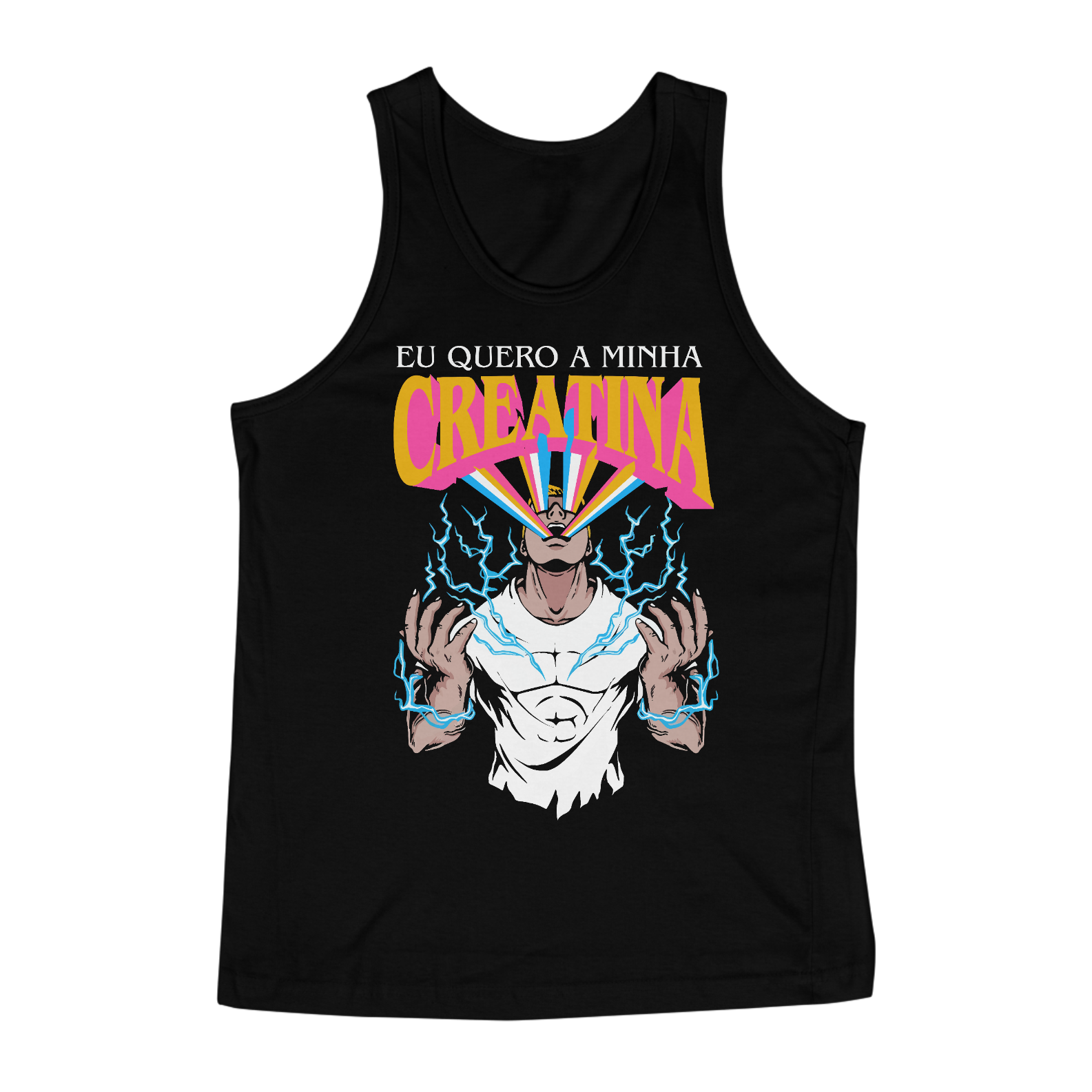 Nome do produto: CAMISETA REGATA MAROMBA MINHA CREATINA