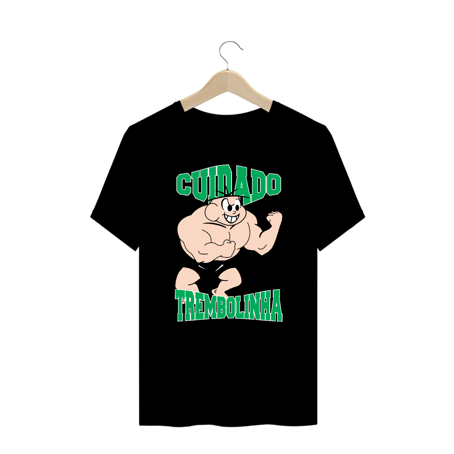 Nome do produto: CAMISETA PLUS SIZE MAROMBA TREM BOLINHA