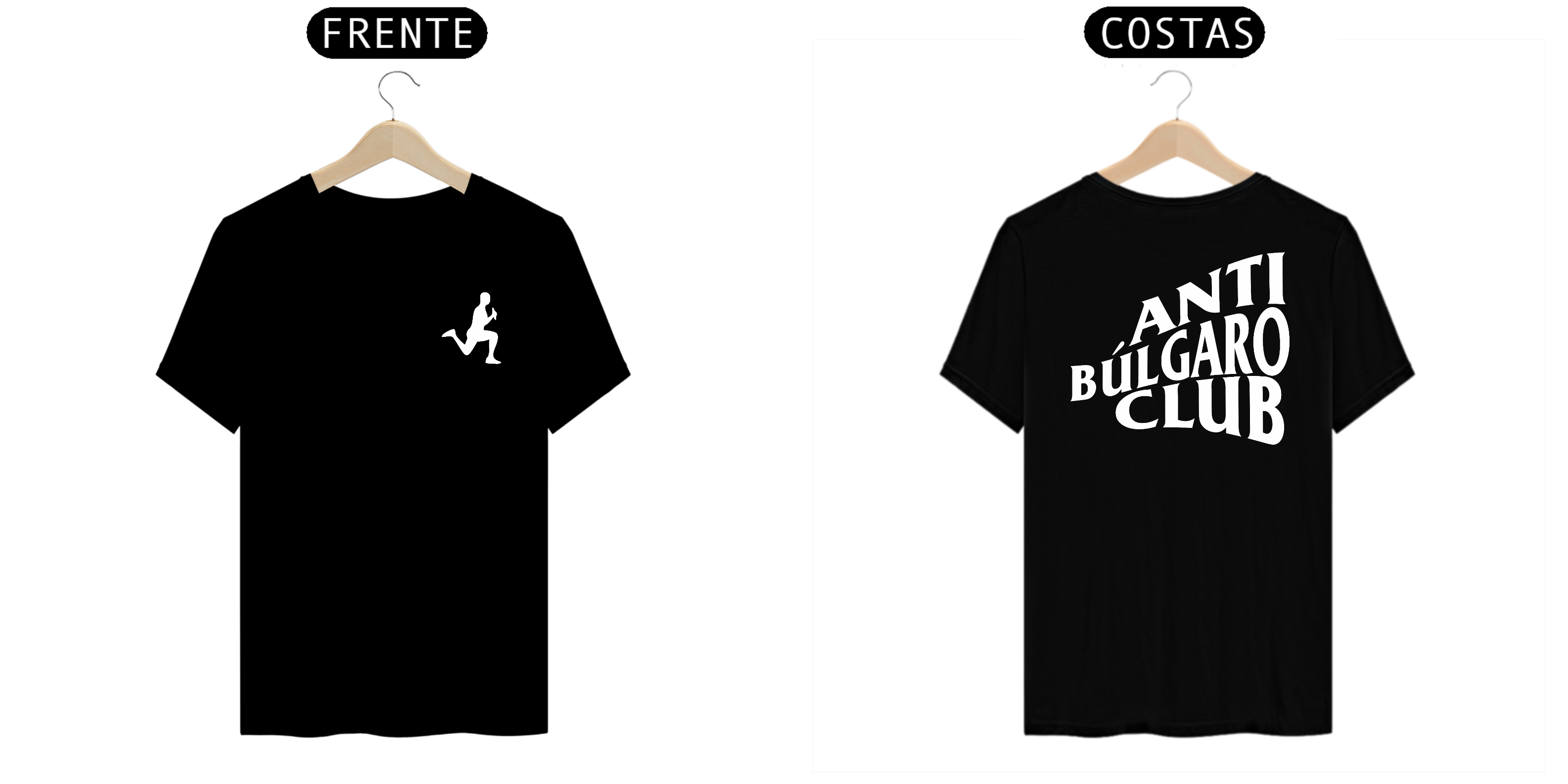 Nome do produto: CAMISETA MAROMBA ANTI BÚLGARO CLUB V1  - ESTAMPA NAS COSTAS