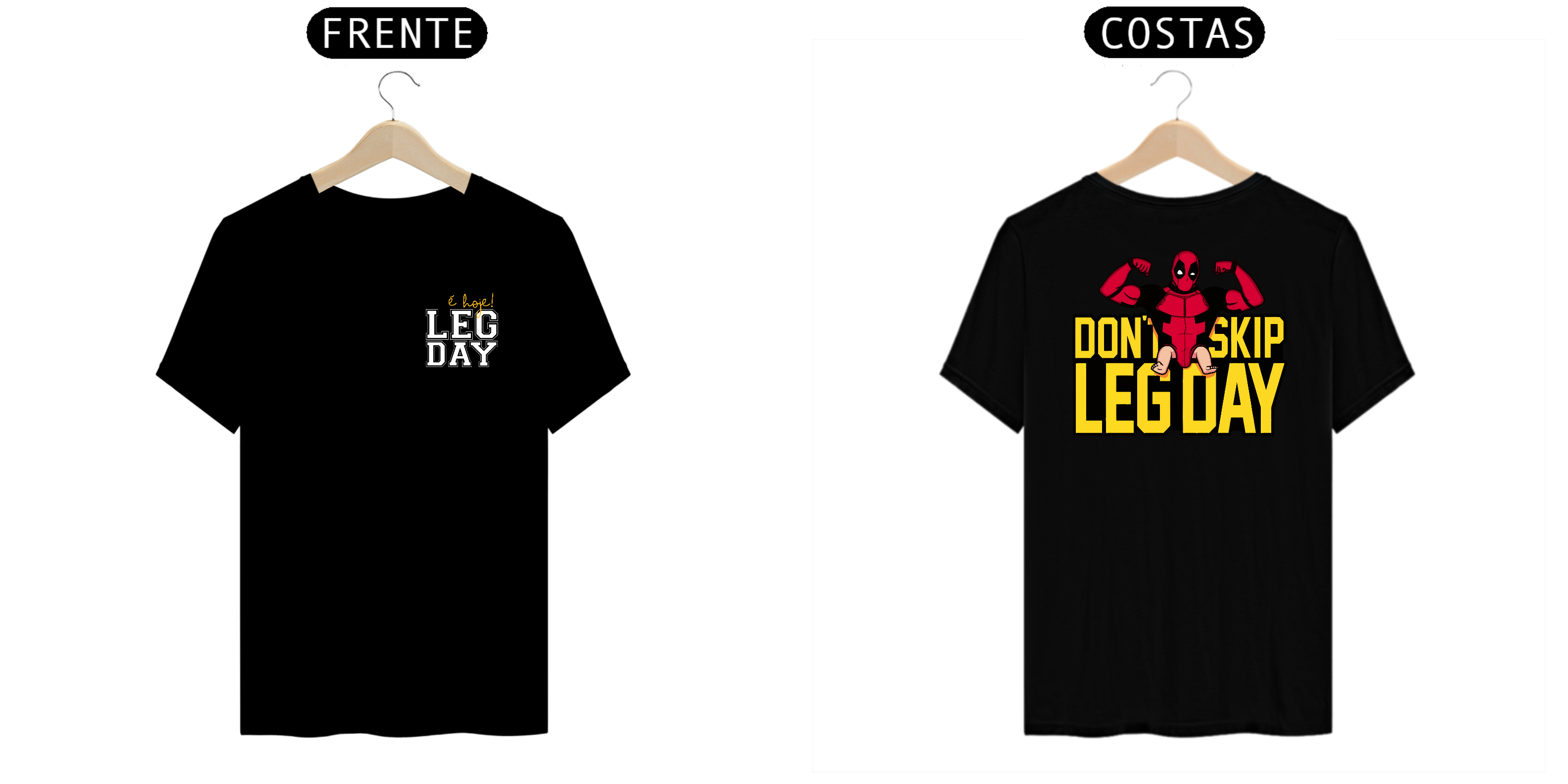 Nome do produto: CAMISETA MAROMBA LEG DAY - ESTAMPA NAS COSTAS