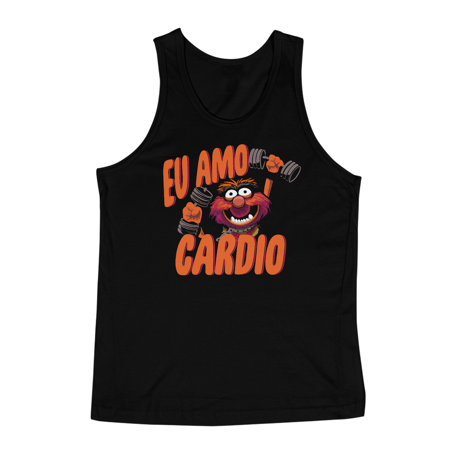 Nome do produto: CAMISETA REGATAS MAROMBA EU AMO CARDIO V1