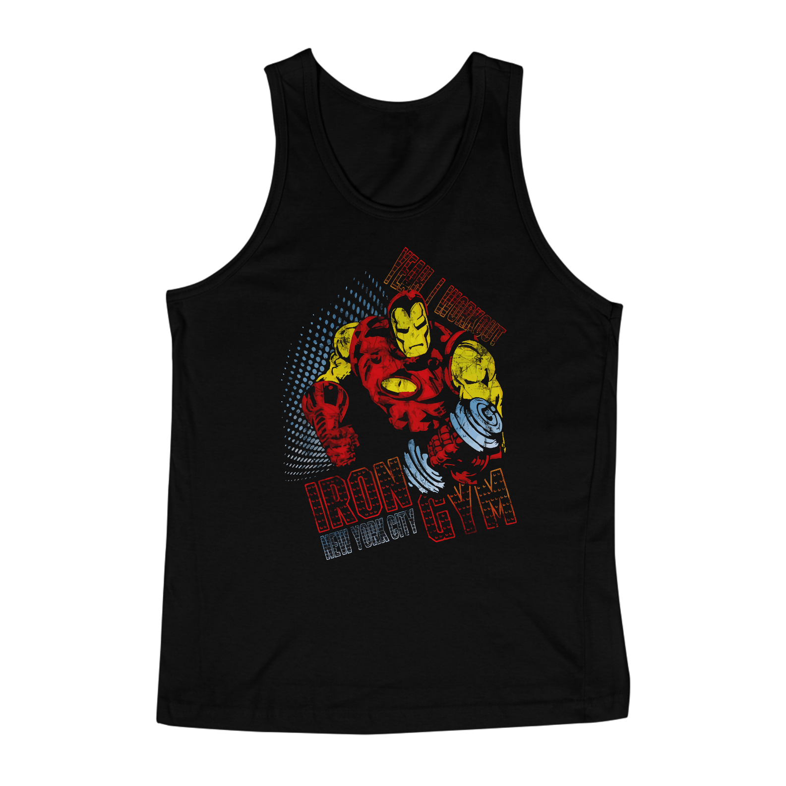 Nome do produto: CAMISETA REGATA MAROMBA IRON GYM