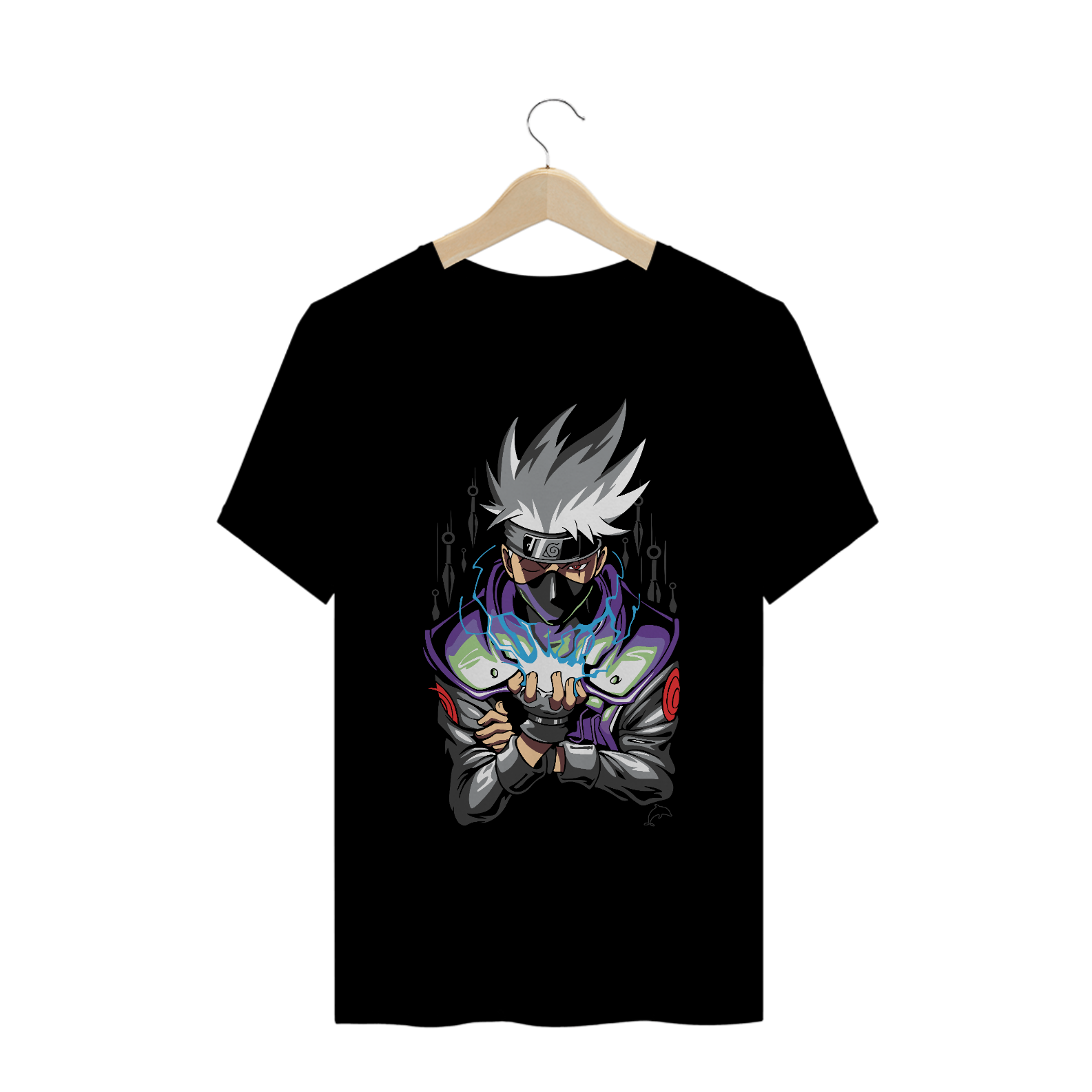 Nome do produto: CAMISETA NARUTO KAKASHI