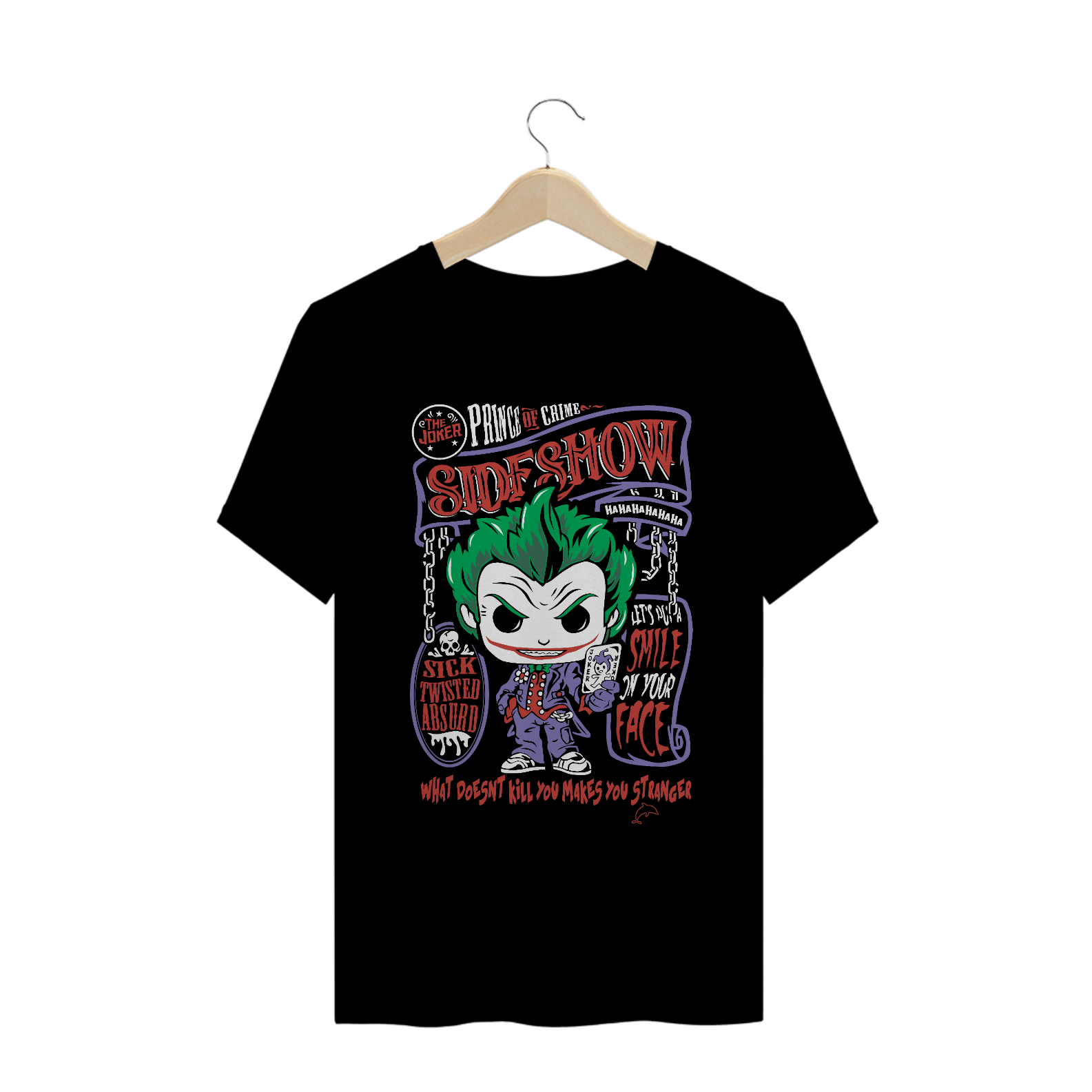 Nome do produto: CAMISETA FUNKO CORINGA