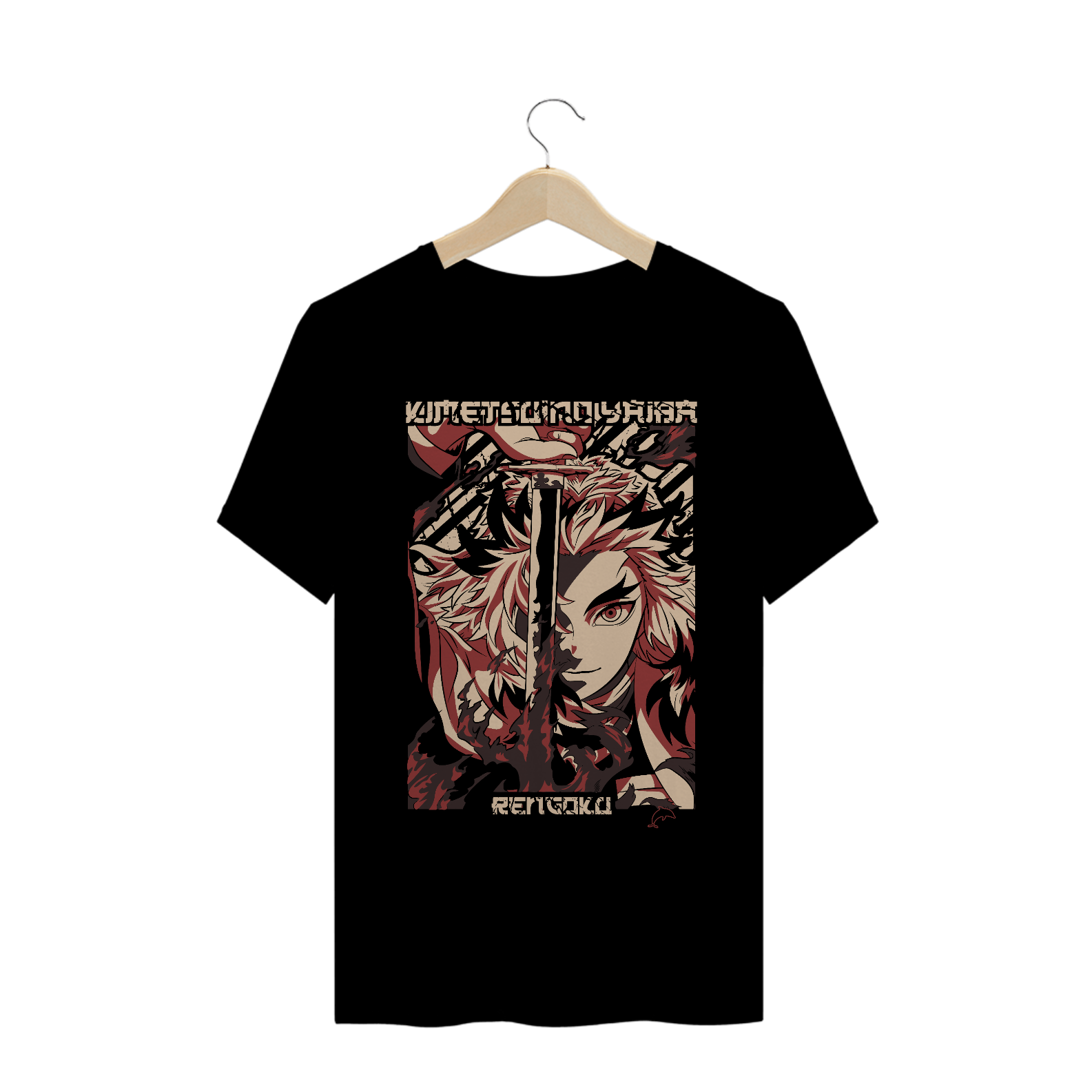 Nome do produto: CAMISETA DEMON SLAYER RENGOKU
