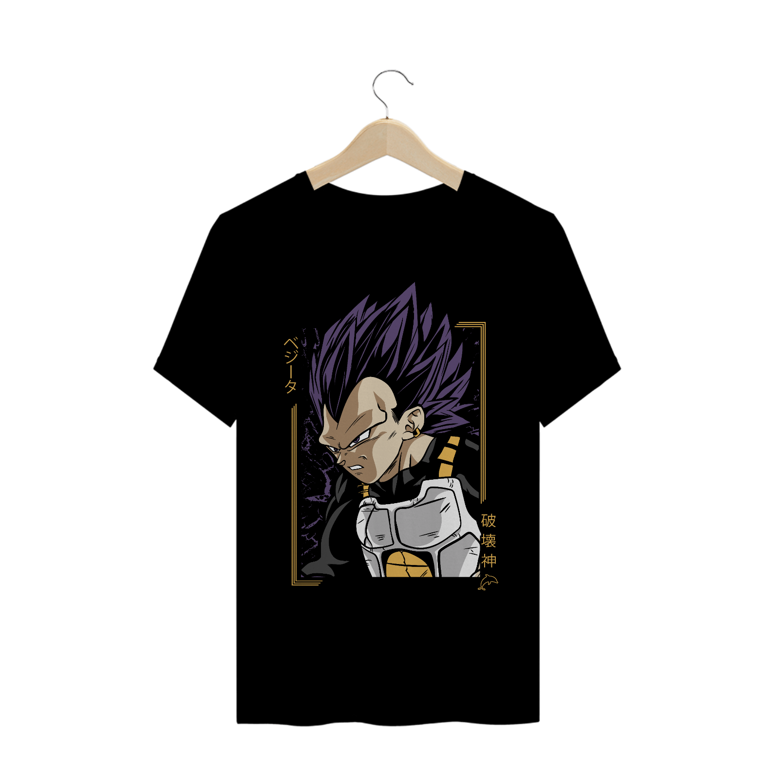Nome do produto: CAMISETA DRAGON BALL VEGETA