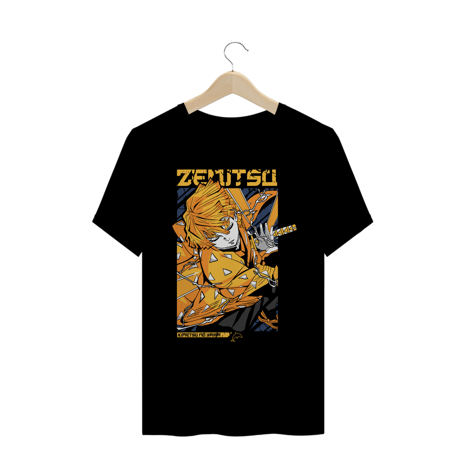 Nome do produto: CAMISETA DEMON SLAYER ZENITSU AGATSUMA