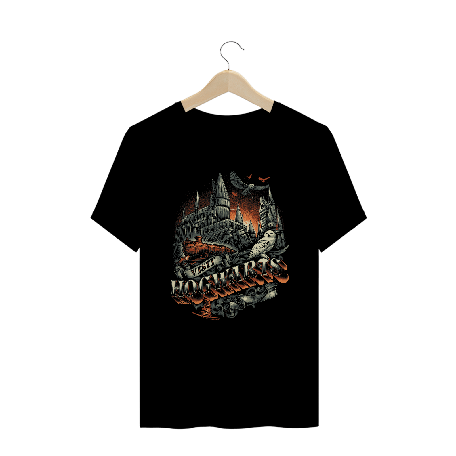Nome do produto: CAMISETA HOGWARTS