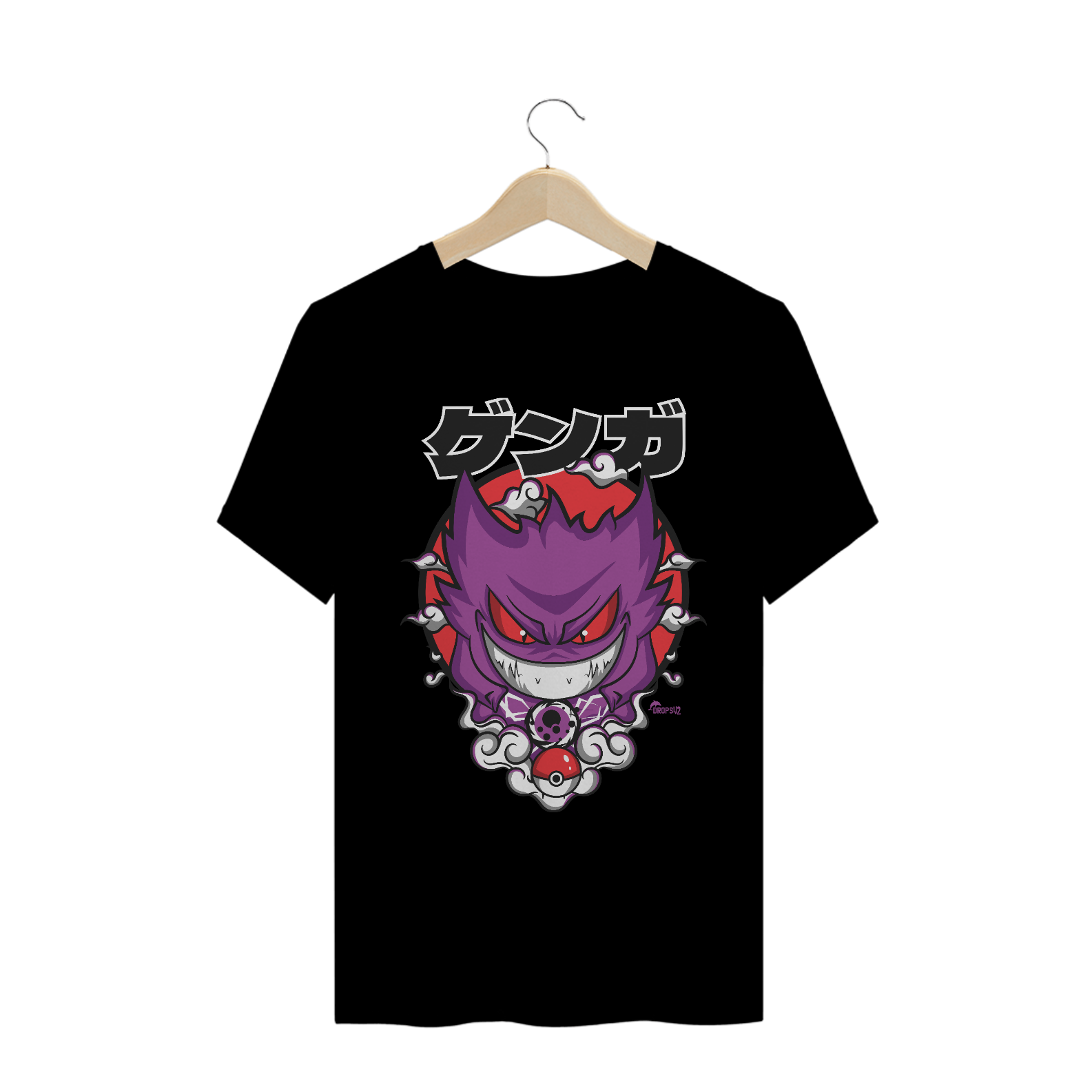 Nome do produto: CAMISETA POKÉMON GENGAR