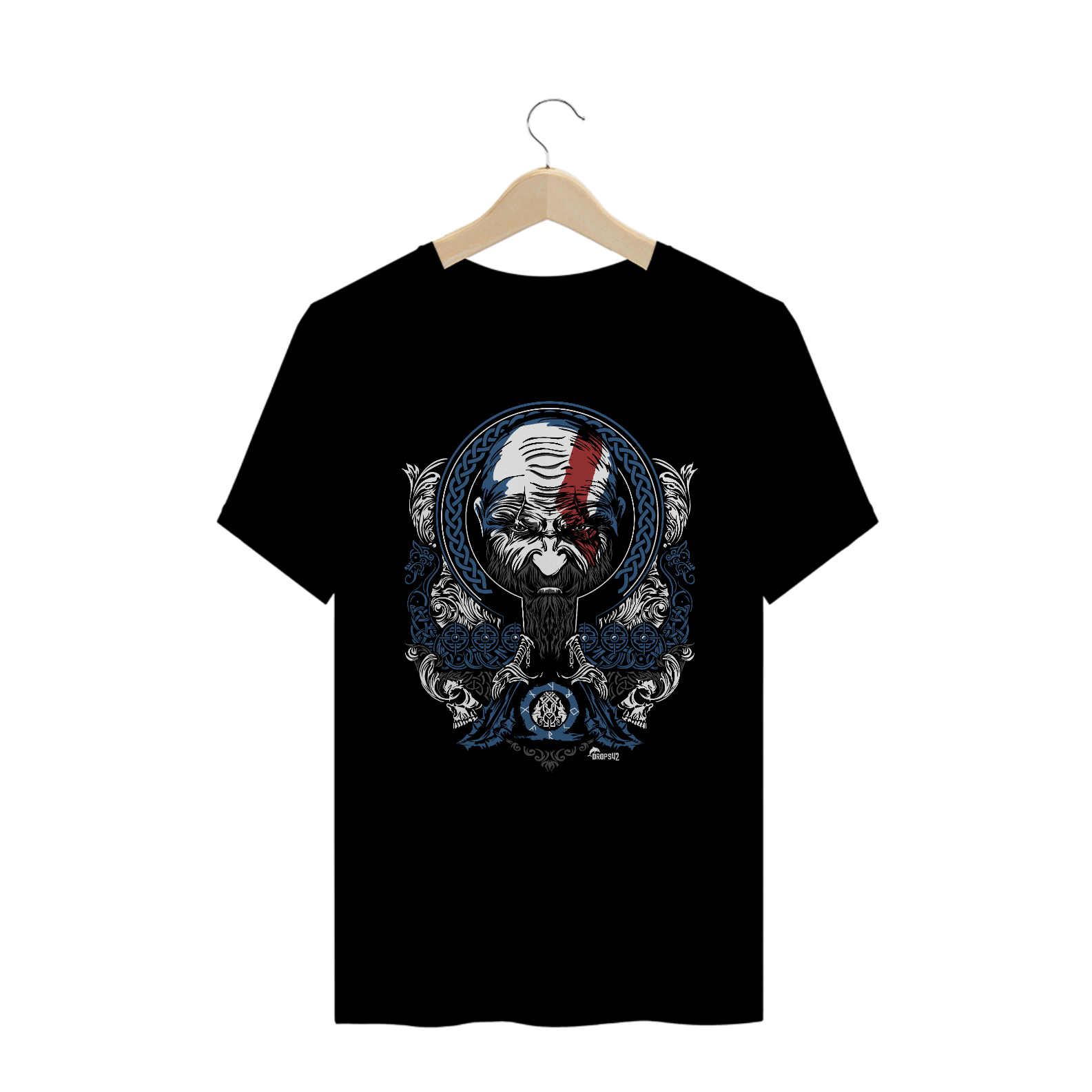 Nome do produto: CAMISETA GOD OF WAR KRATOS
