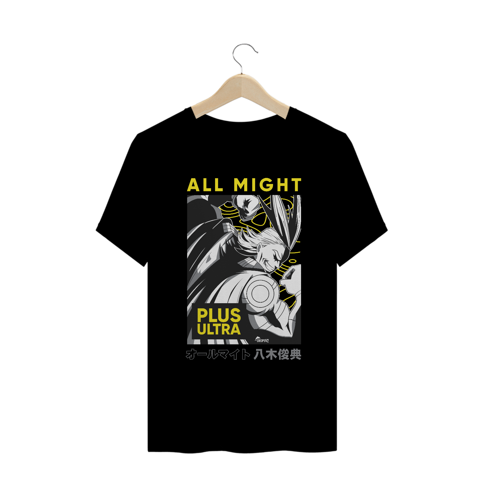 Nome do produto: CAMISETA MY HERO ACADEMIA ALL MIGHT 