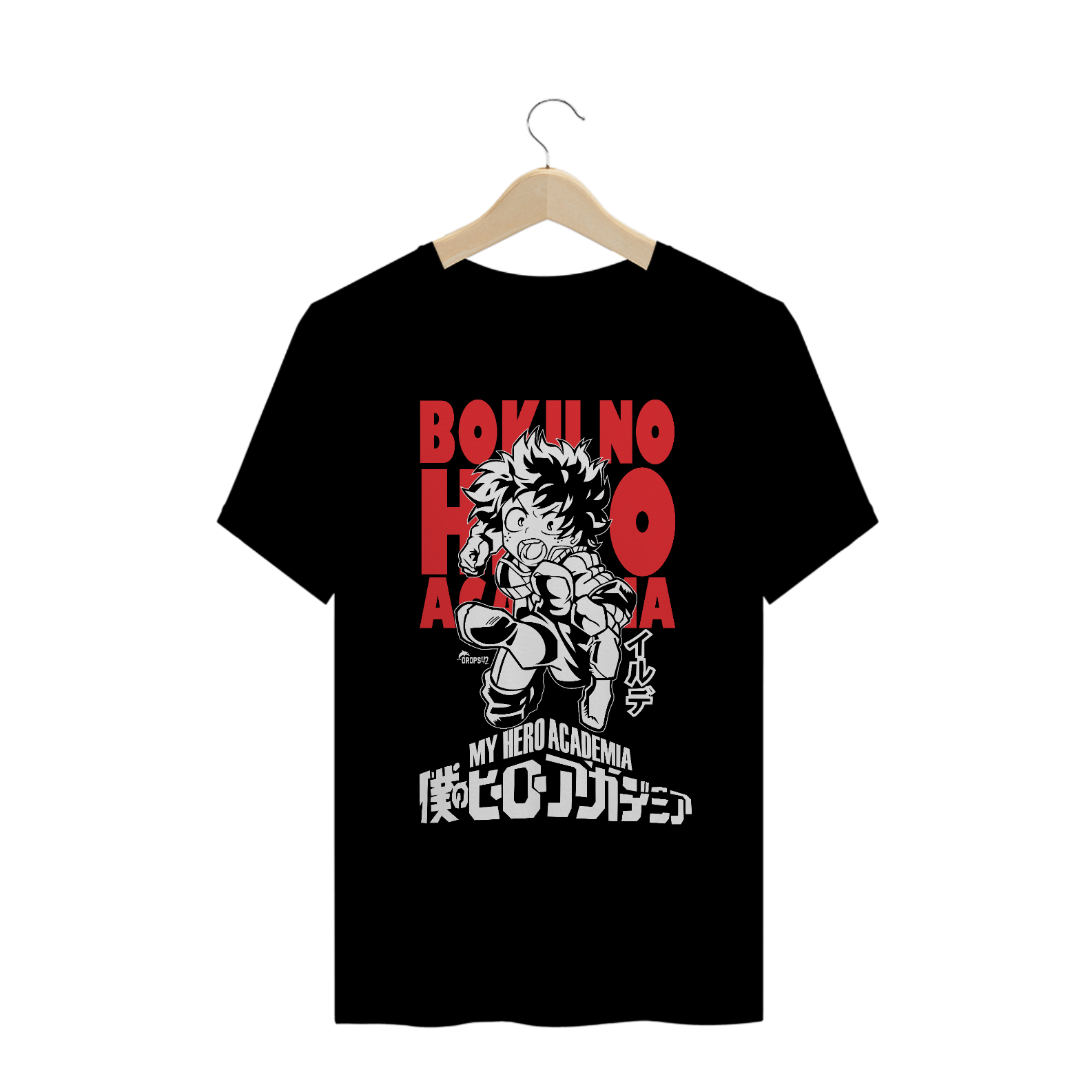 Nome do produto: CAMISETA BOKU NO HERO ACADEMIA