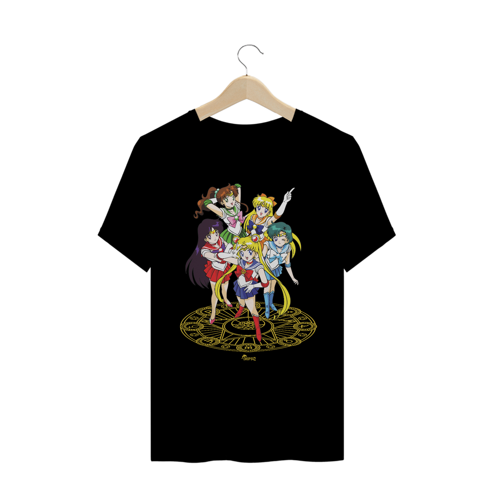 Nome do produto: CAMISETA SAILOR MOON E AS OUTRAS