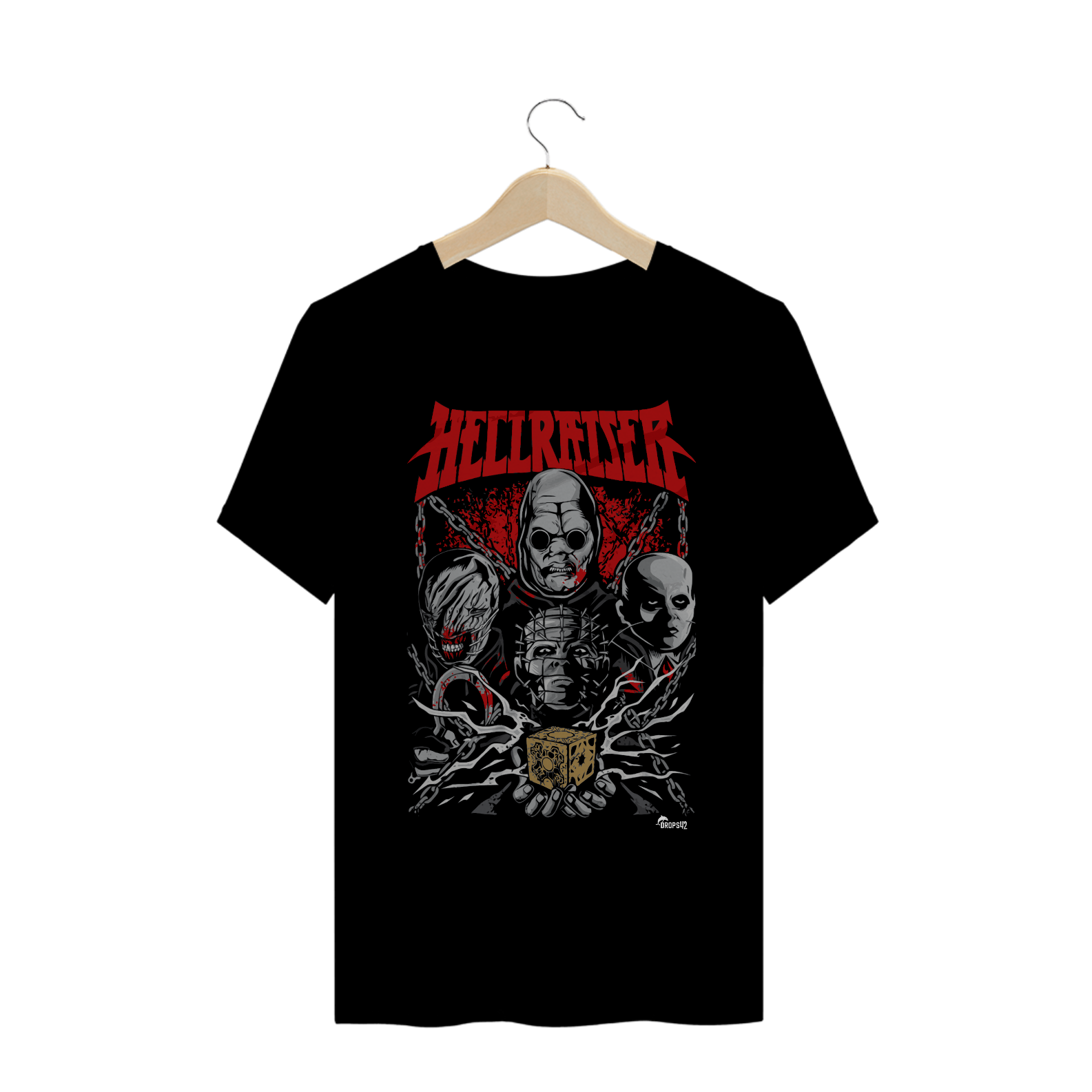 Nome do produto: CAMISETA HELLRAISE CLUB