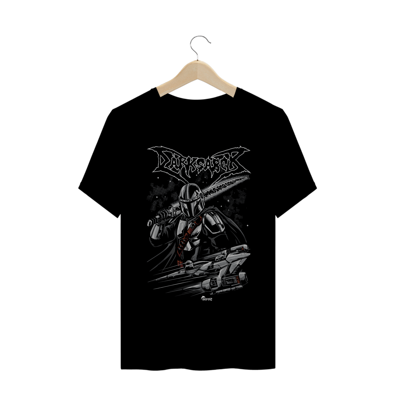 Nome do produto: CAMISETA STAR WAR DARKSABER