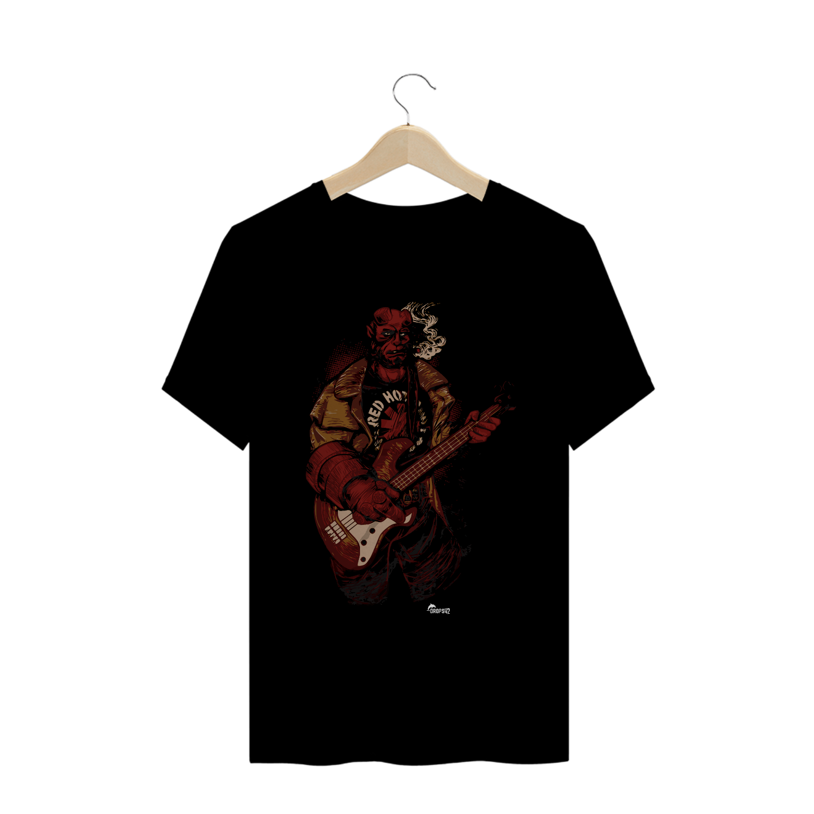 Nome do produto: CAMISETA HELLBOY PEPPER
