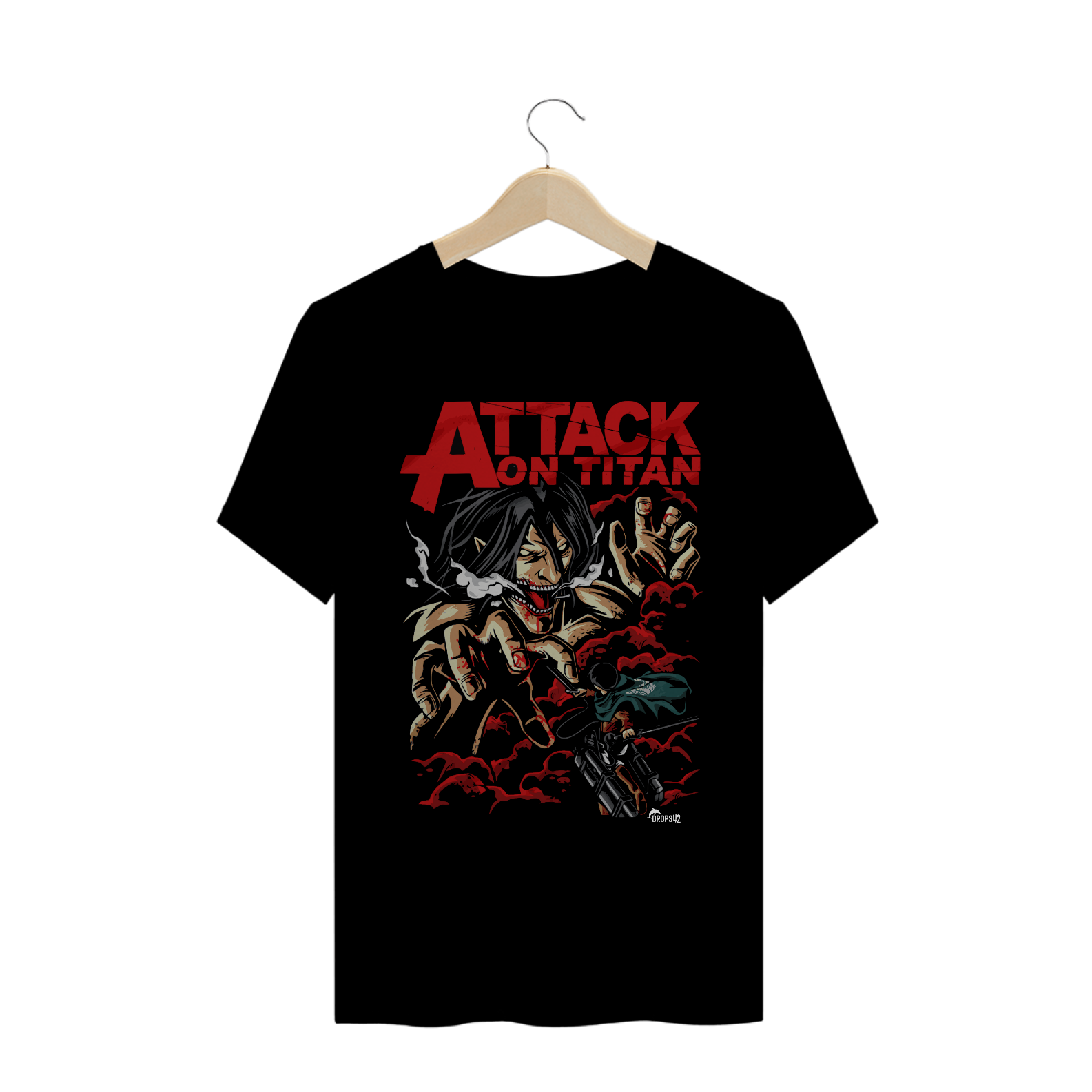 Nome do produto: CAMISETA ATTACK ON TITAN