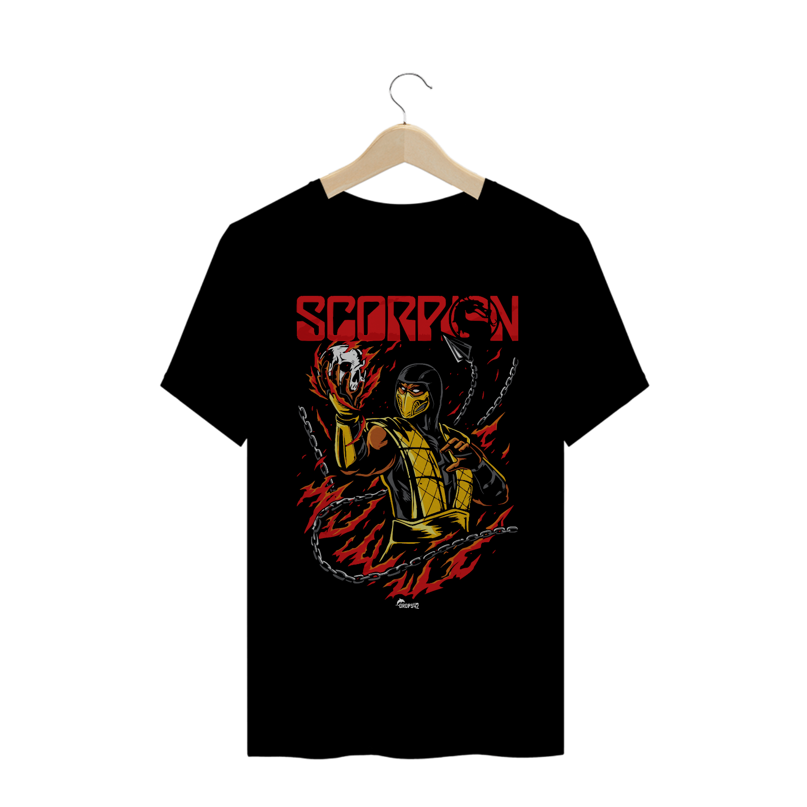 Nome do produto: CAMISETA SCORPION
