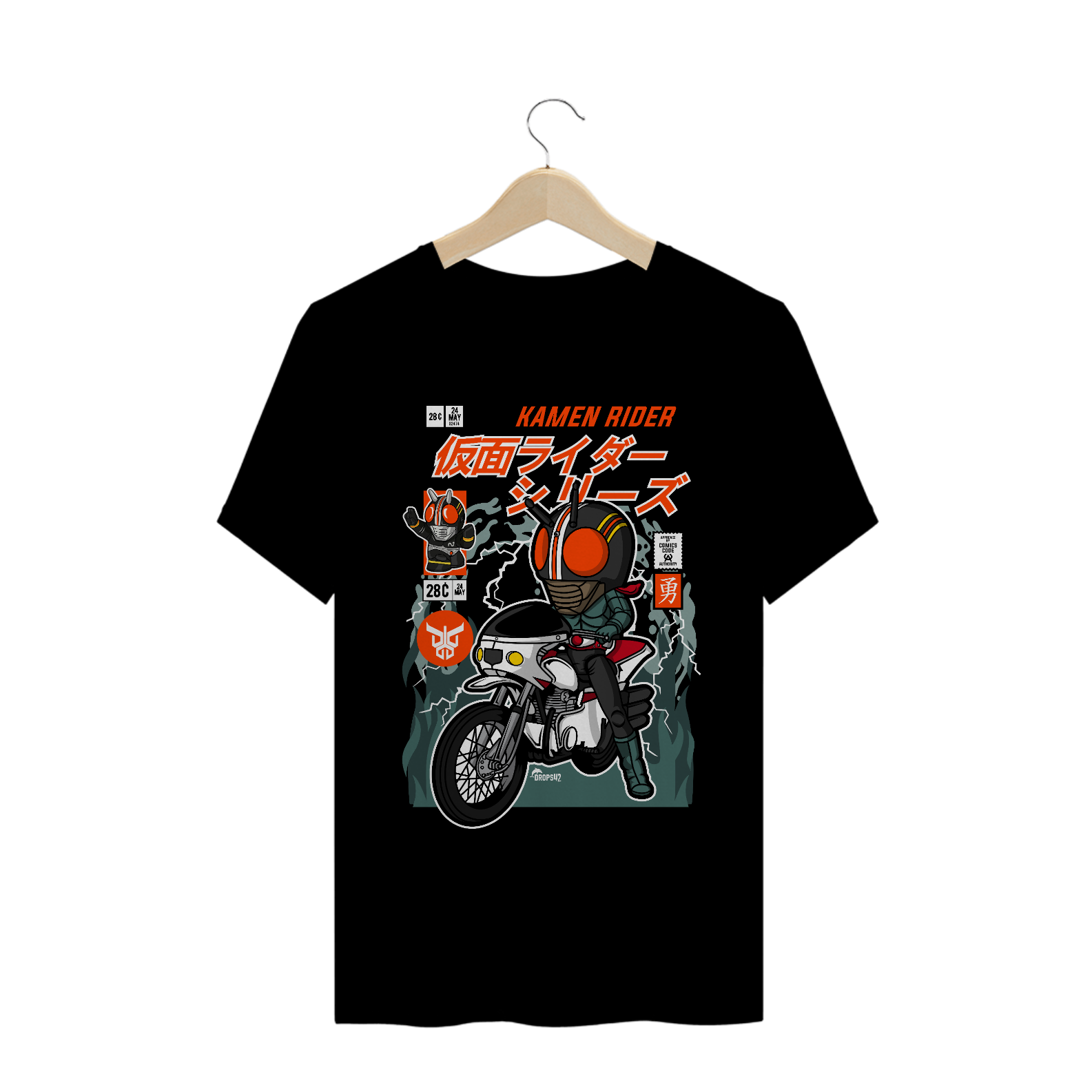 Nome do produto: CAMISETA KAMEN RIDER RX