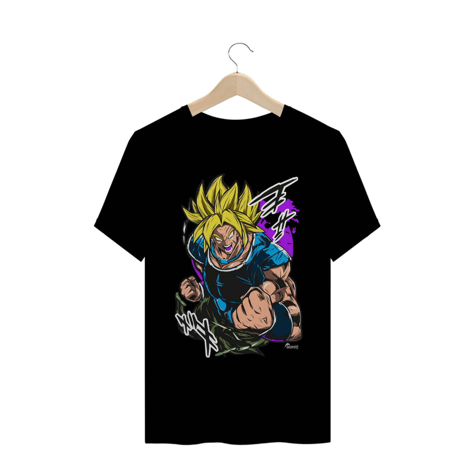 Nome do produto: CAMISETA DRAGON BALL BROLY