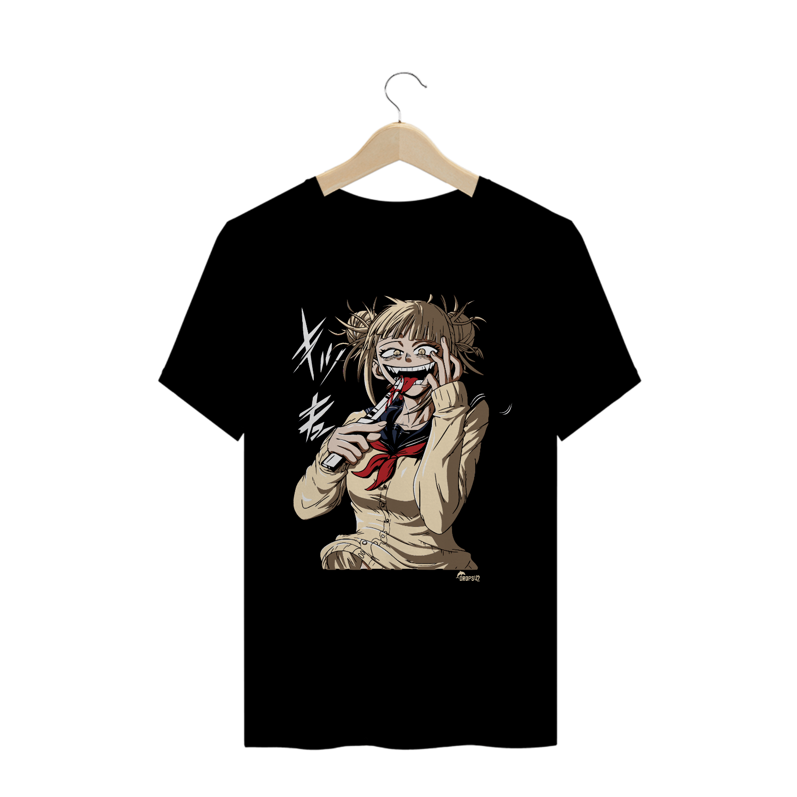 Nome do produto: CAMISETA MY HERO ACADEMIA HIMIGO TOGA V2