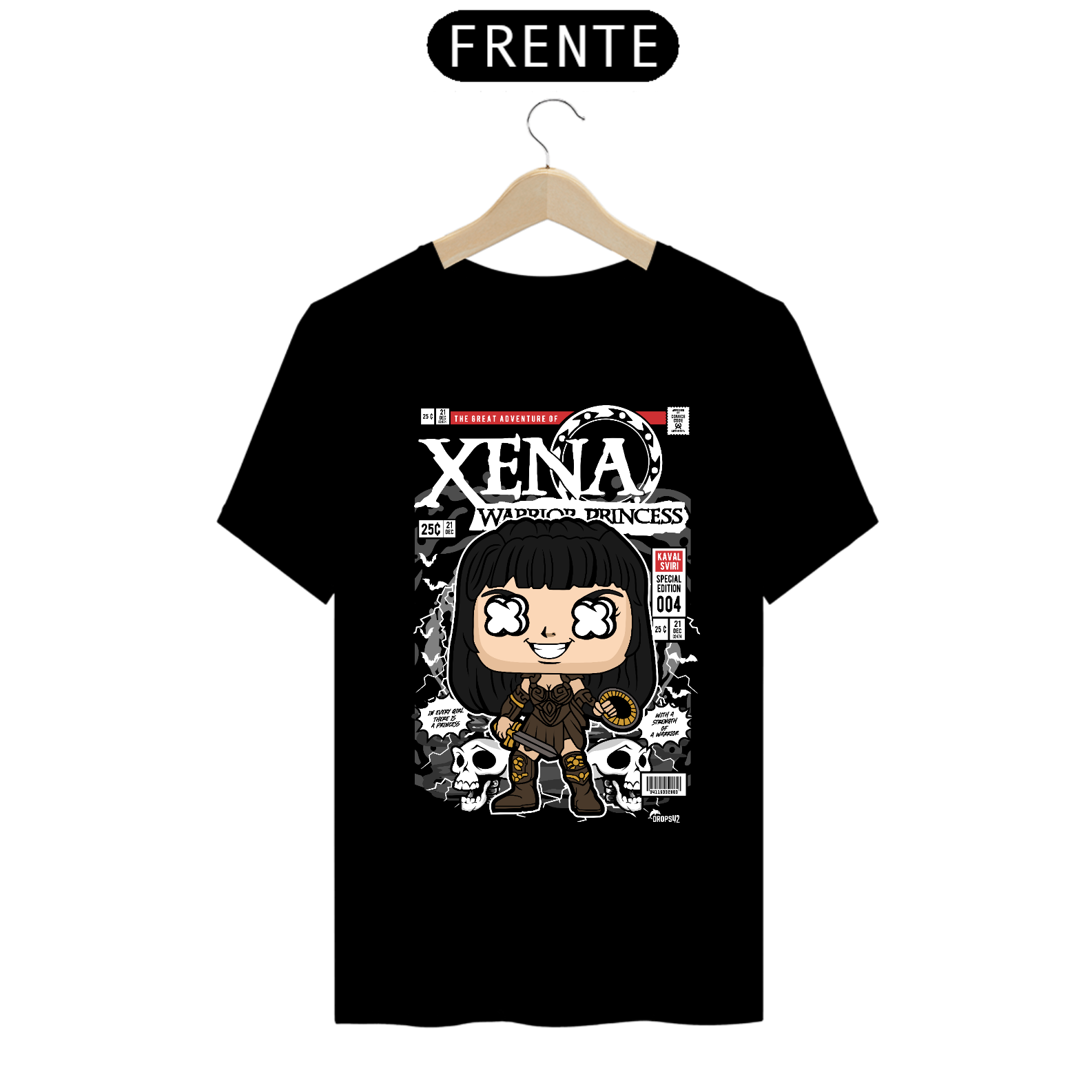 Nome do produto: CAMISETA FUNKO XENA