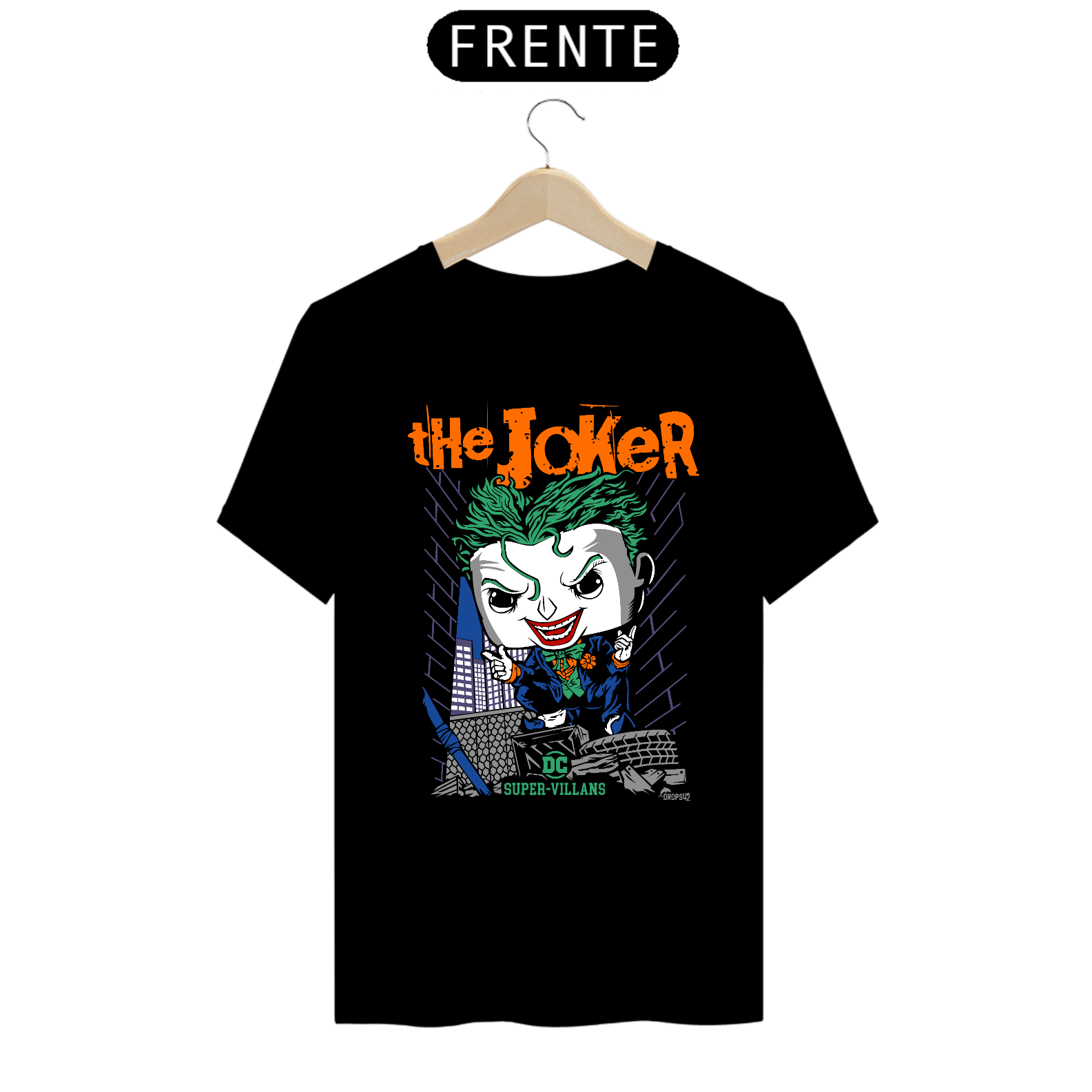 Nome do produto: CAMISETA FUNKO THE JOKER