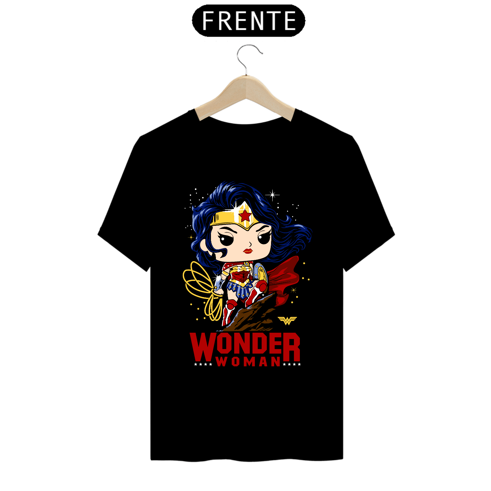 Nome do produto: CAMISETA FUNKO  MULHER MARAVILHA V2