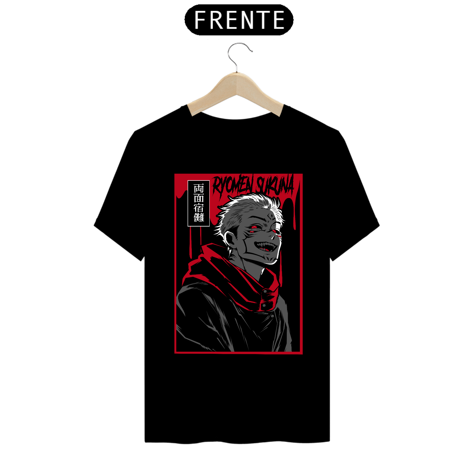 Nome do produto: CAMISETA  RYOMEN SUKUNA V2