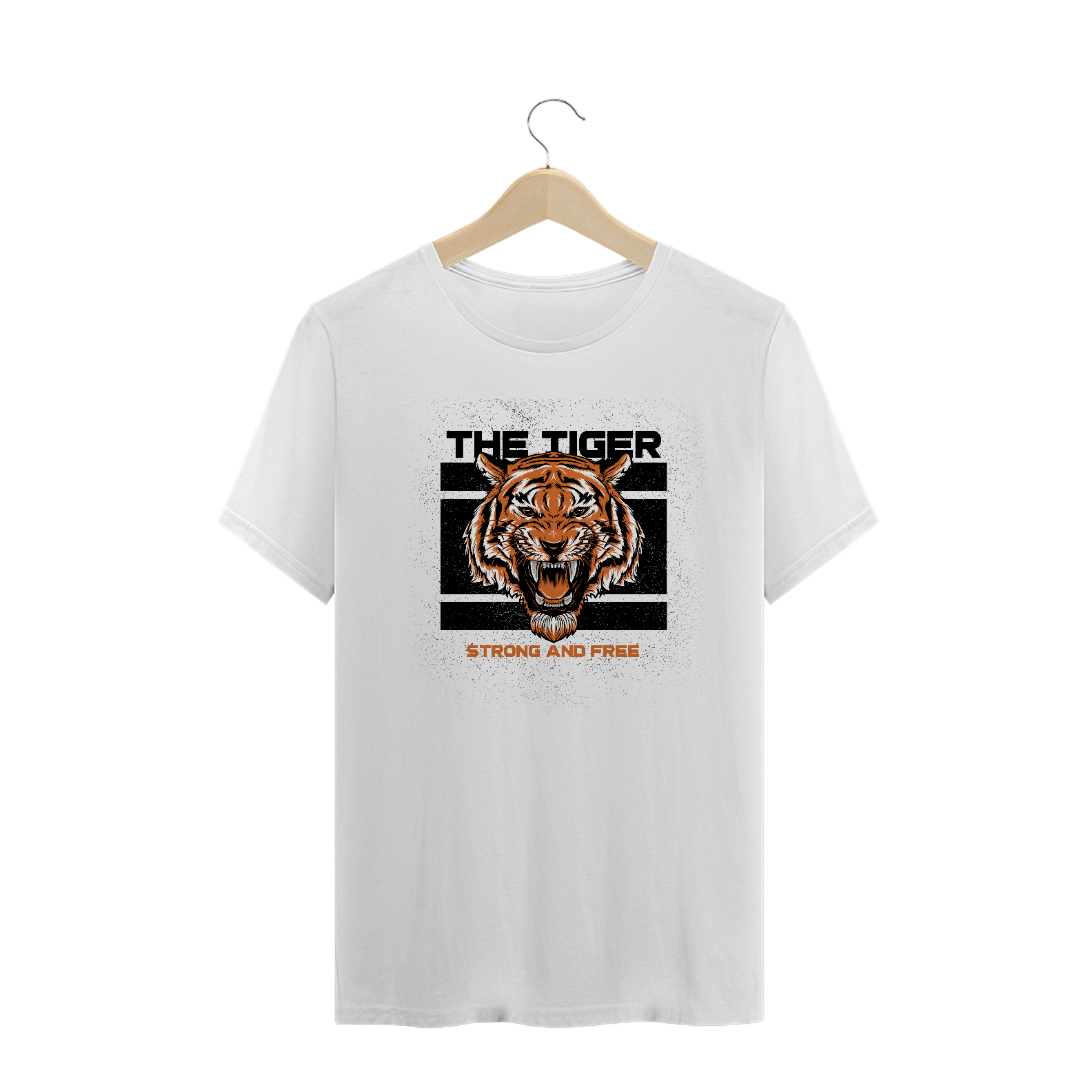 Nome do produto: Camiseta casual Free Tiger