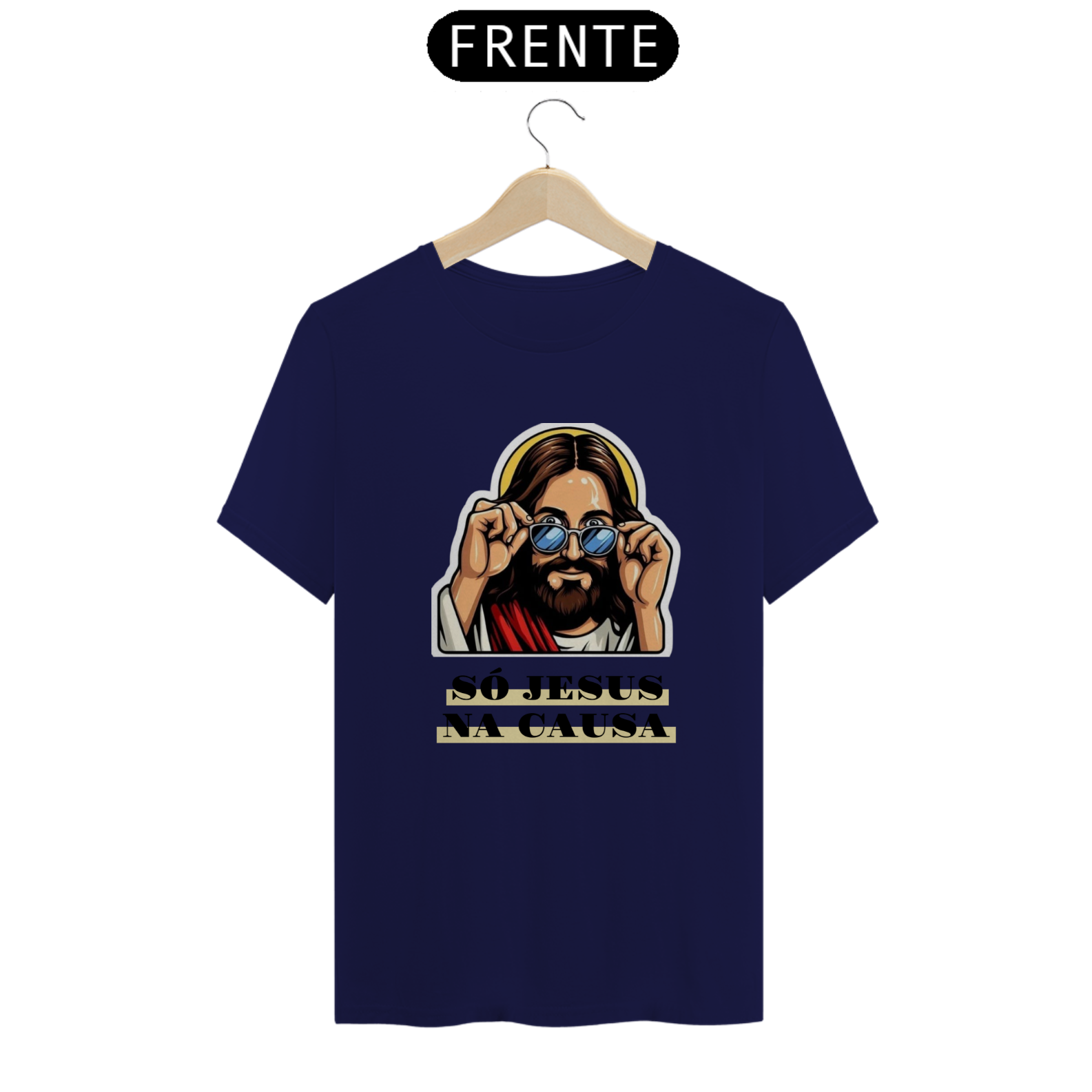 Camiseta Só Jesus Na Causa