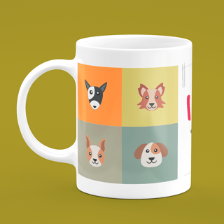 CANECA LOVE DOGS