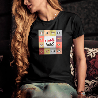 CAMISETA LOVE DOGS